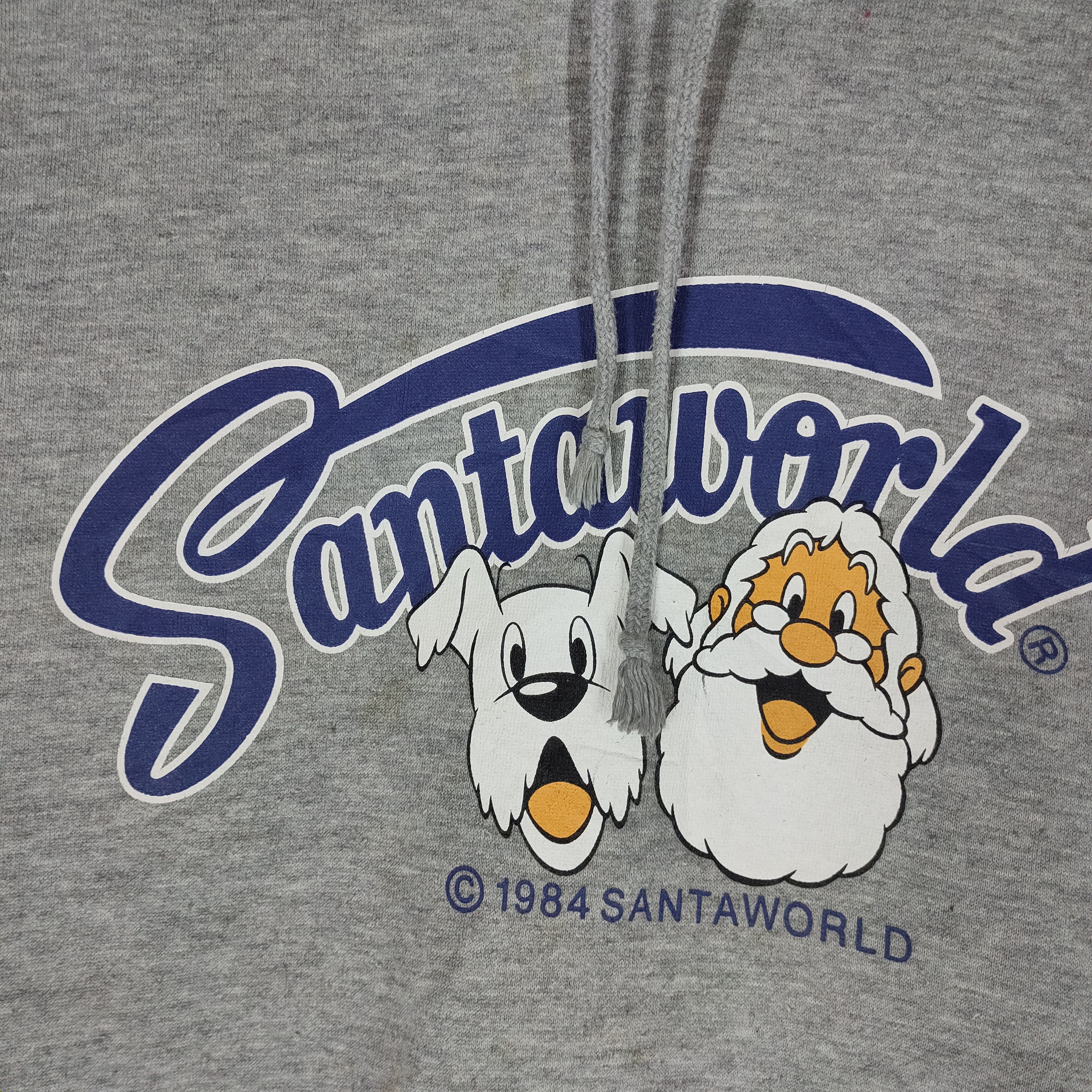Vintage VINTAGE SANTAWORLD 1984 Big Printed Medium Size Sweatshirt Size US M / EU 48-50 / 2 - 2 Thumbnail