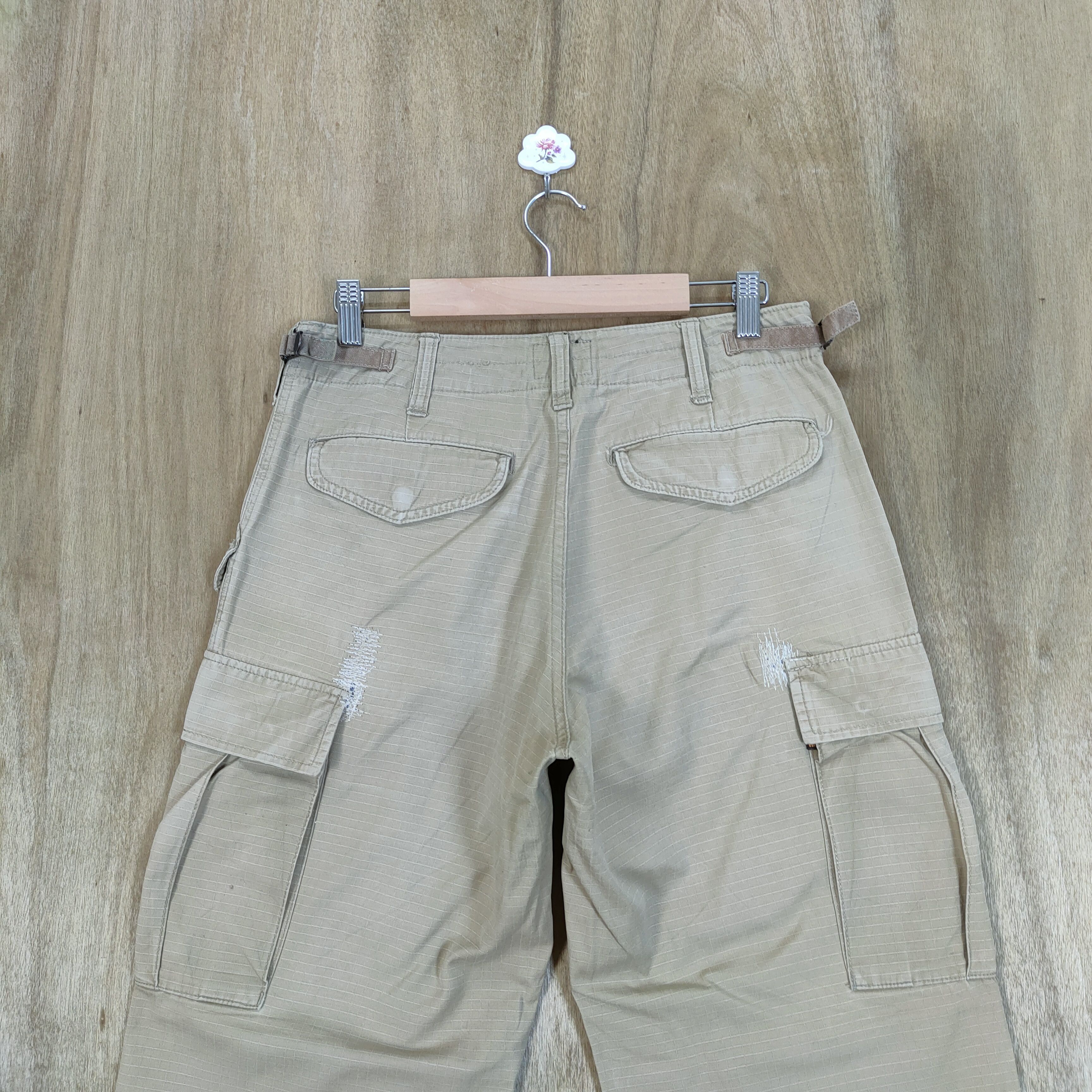 Alpha Industries VINTAGE ALPHA FADED BAGGY CARGO PANTS Size US 30 / EU 46 - 8 Thumbnail