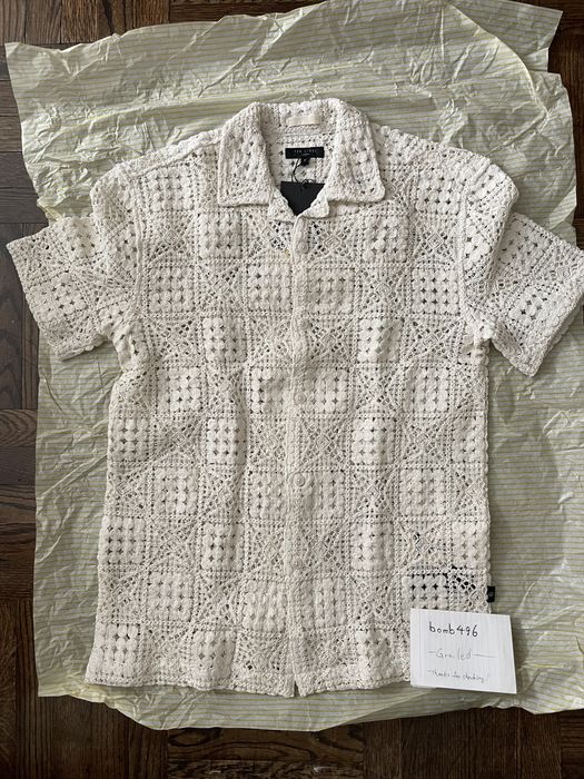 mackk crochet shirt