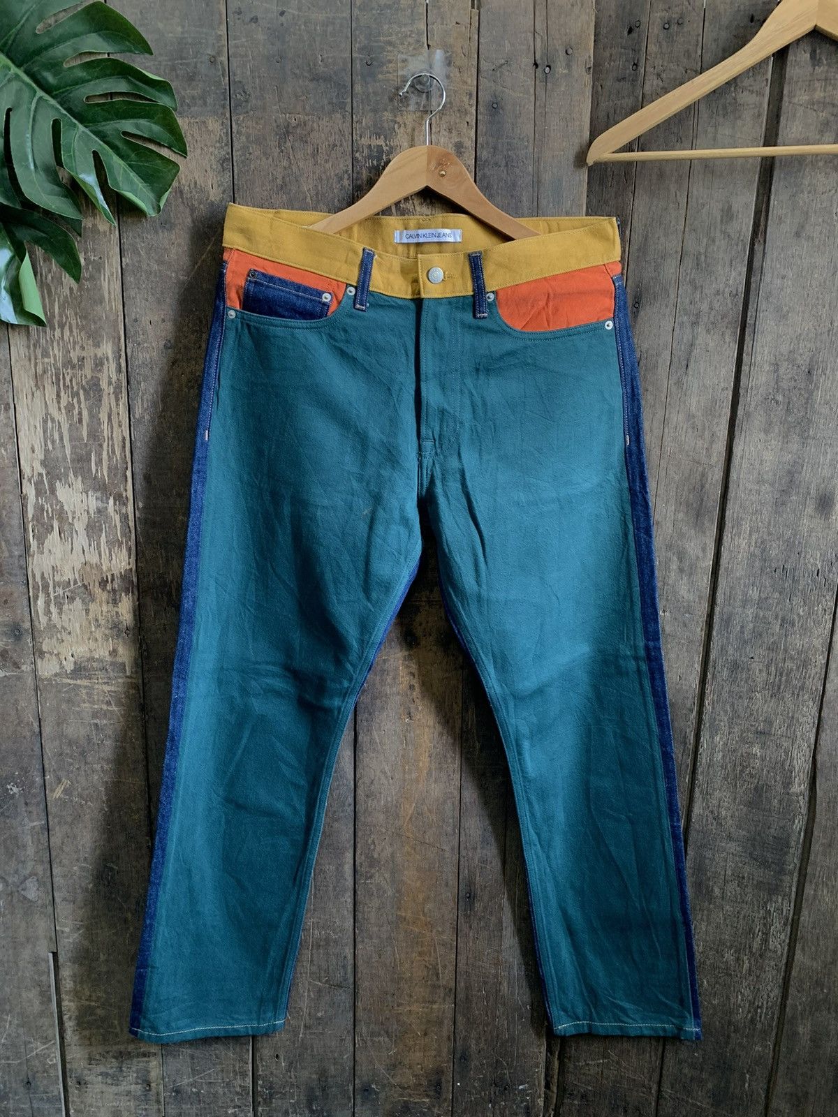 Vintage Calvin Klein Jeans two tone Denim Jeans
