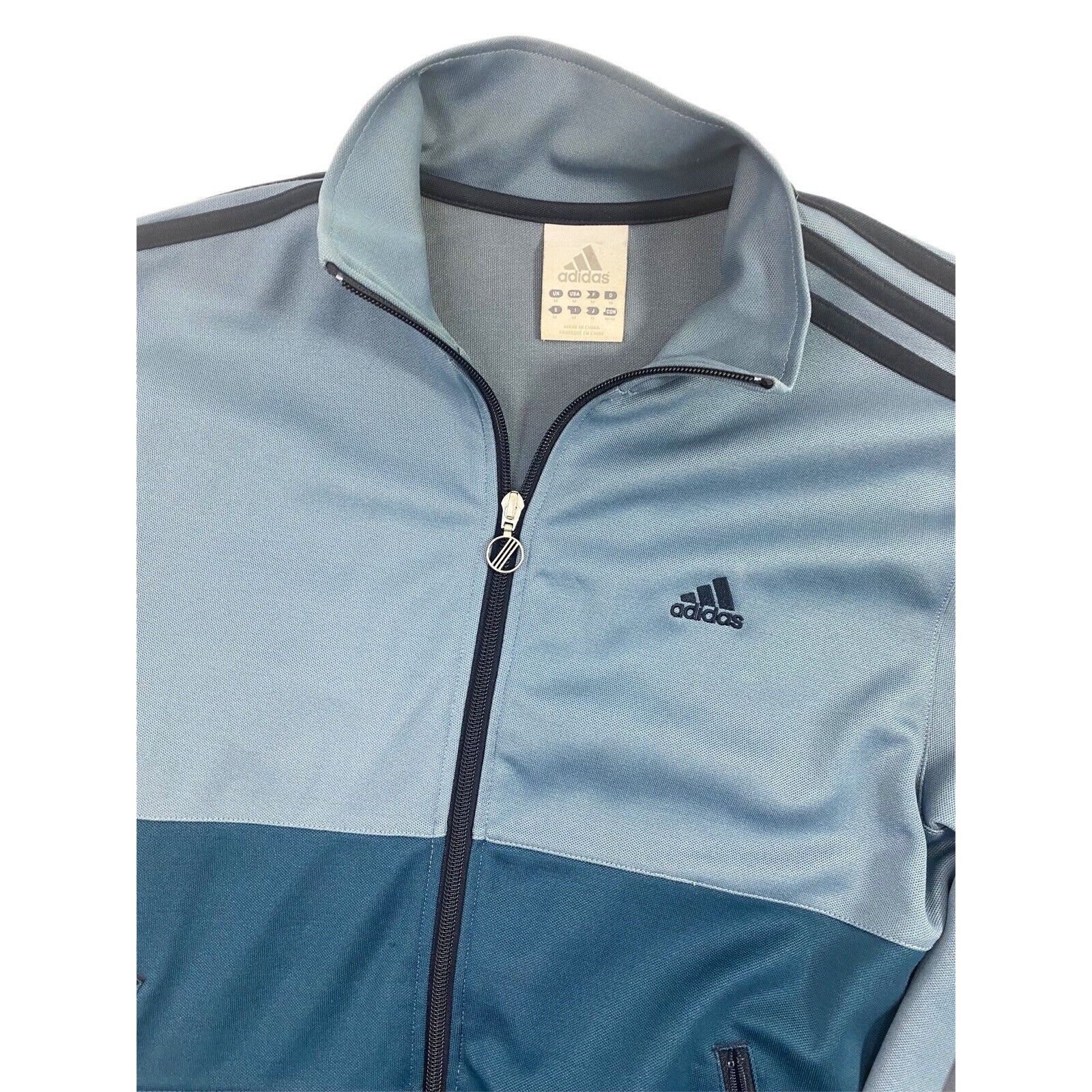 Adidas Vintage Adidas Track Jacket 3 Stripes Full Zip Up Men’s M Size US M / EU 48-50 / 2 - 2 Thumbnail