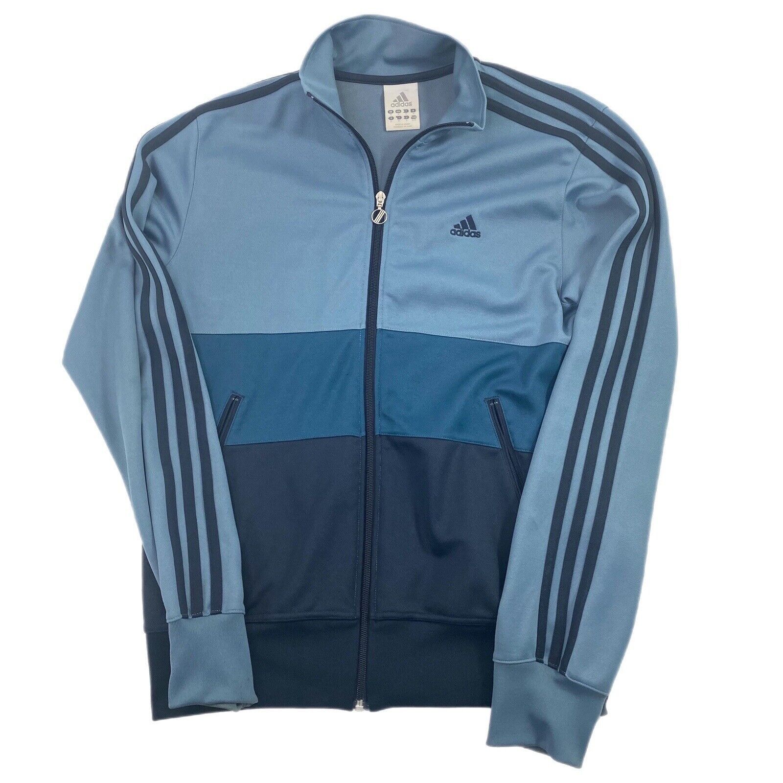 Adidas Vintage Adidas Track Jacket 3 Stripes Full Zip Up Men’s M Size US M / EU 48-50 / 2 - 1 Thumbnail