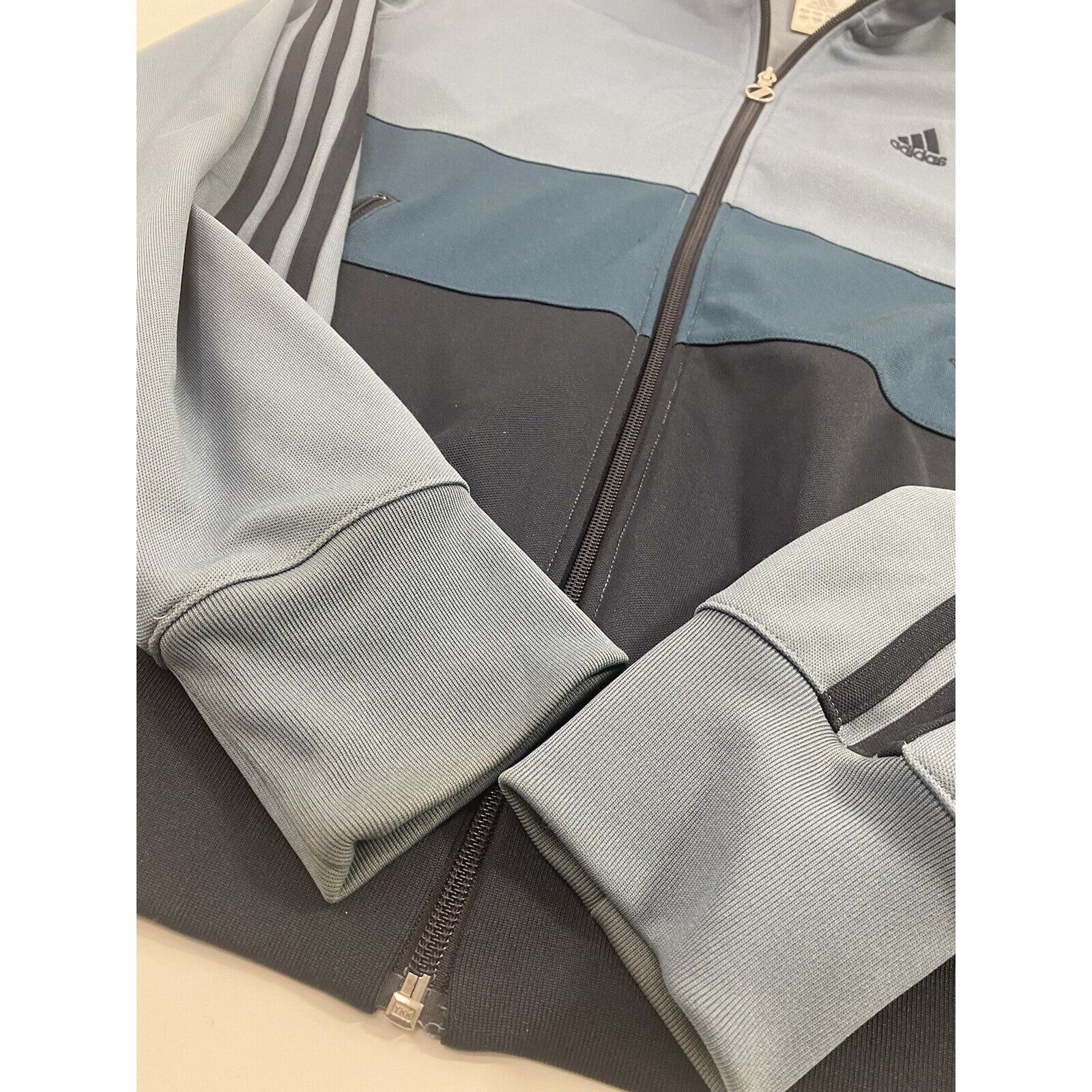 Adidas Vintage Adidas Track Jacket 3 Stripes Full Zip Up Men’s M Size US M / EU 48-50 / 2 - 4 Thumbnail