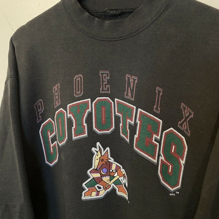 Vintage Vintage Phoenix Coyotes NHL Spell Out Sweater Kachina | Grailed