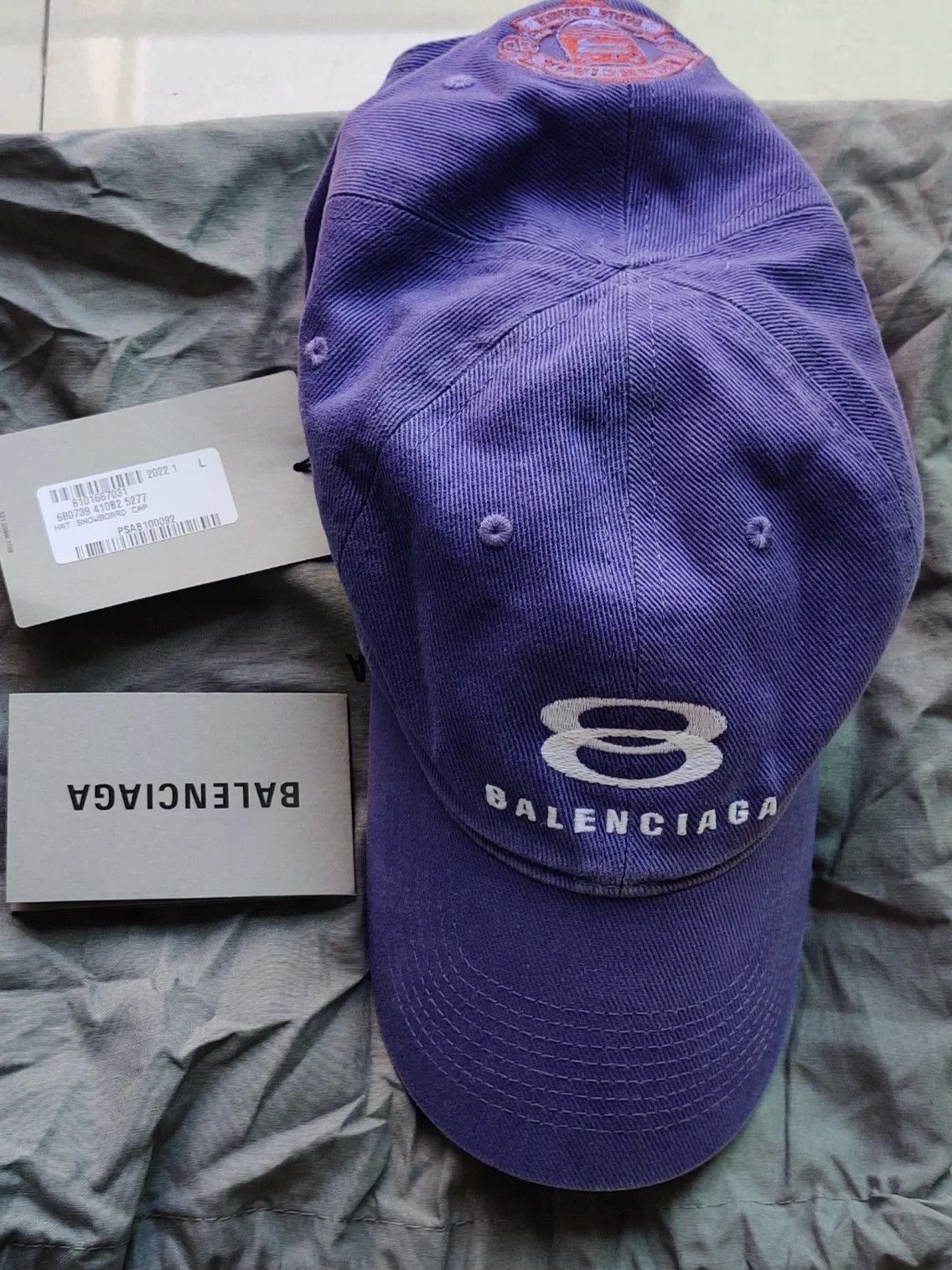 Balenciaga $525 Balenciaga Unity Double Ring Cap | Grailed