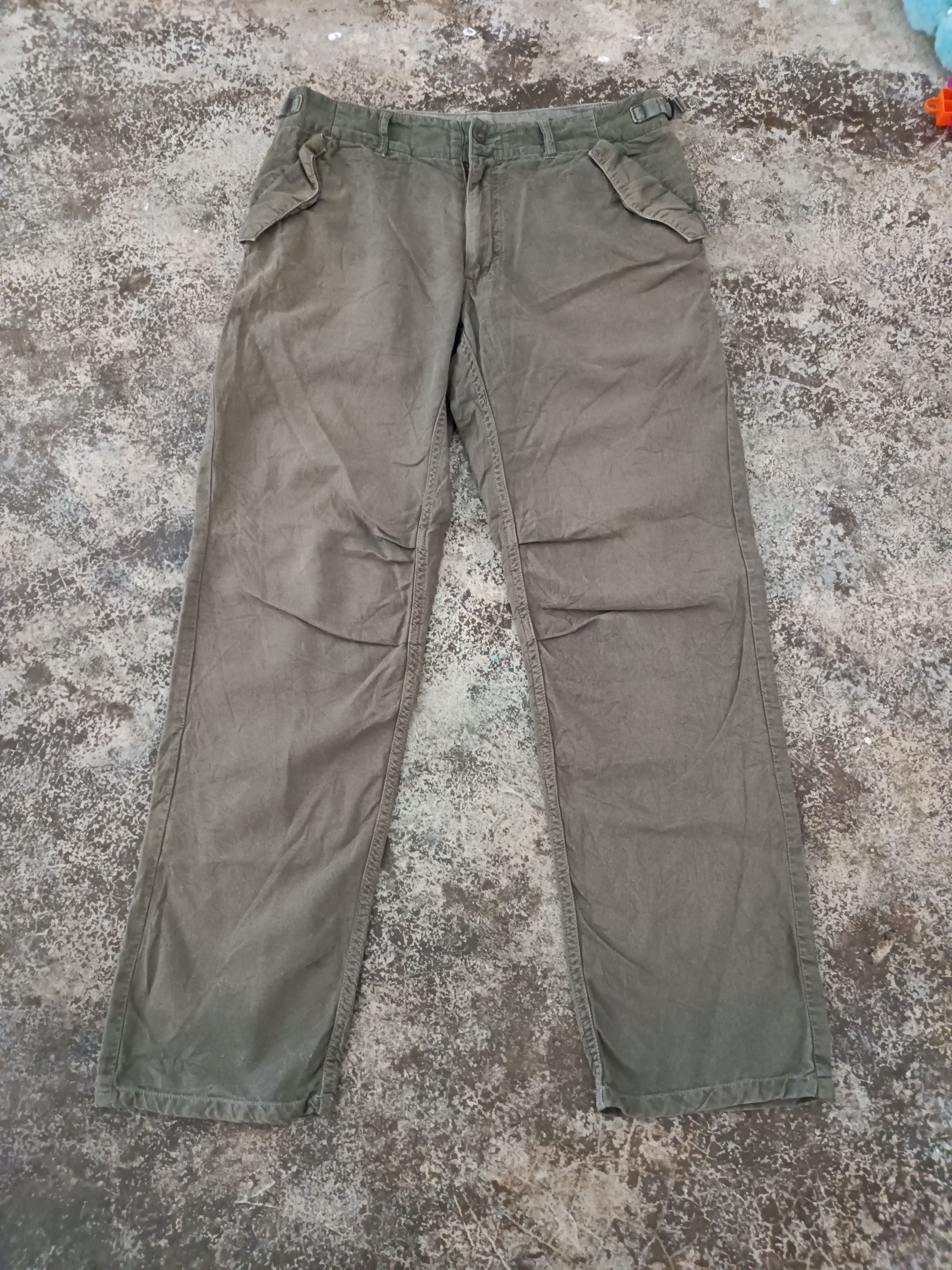 image of Final Home Military Pants in Army Green, Men's (Size 32)