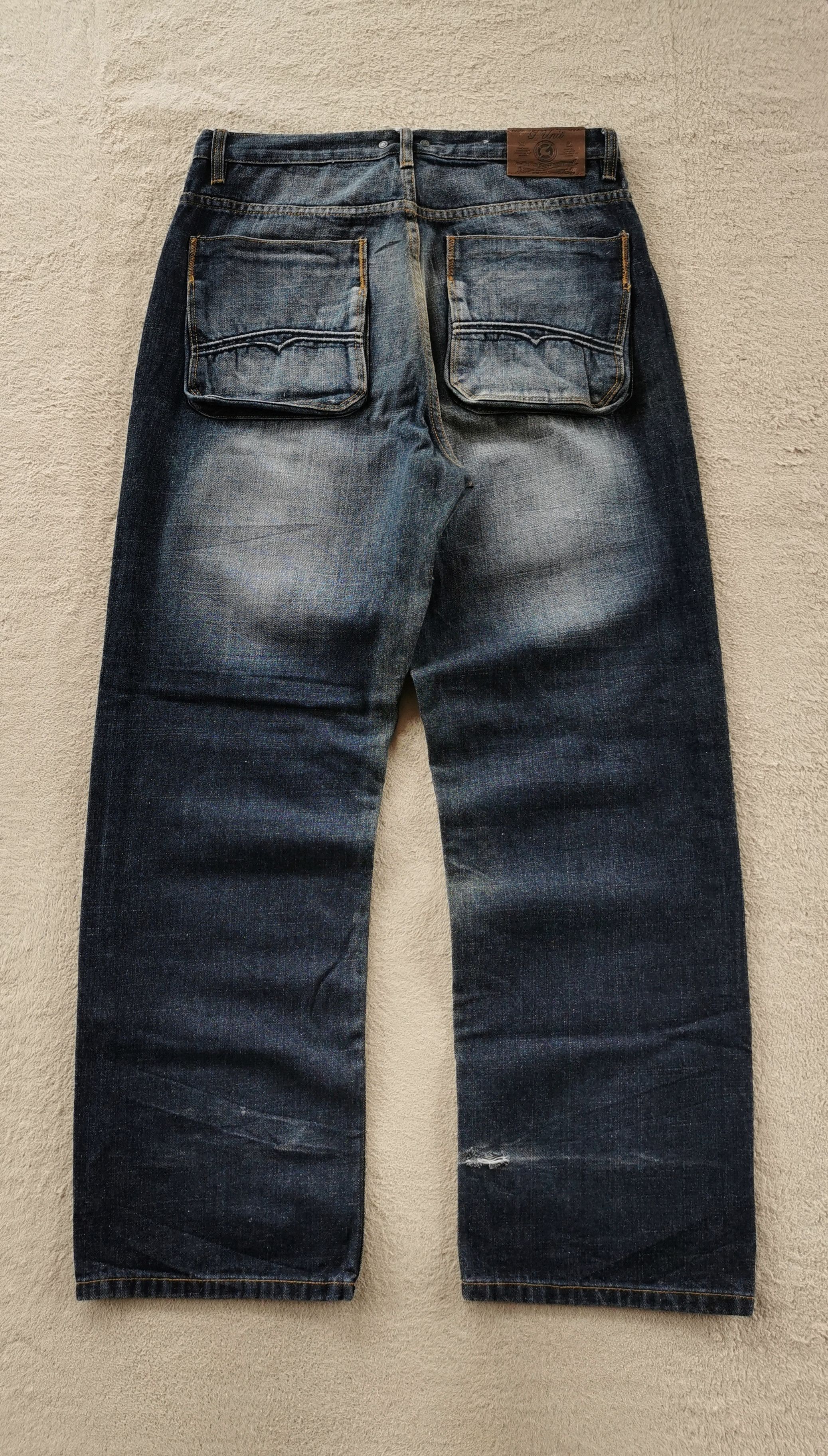 G-Unit × JNCO × Vintage Vintage G Unit Baggy Jeans Size US 33 - 2 Thumbnail