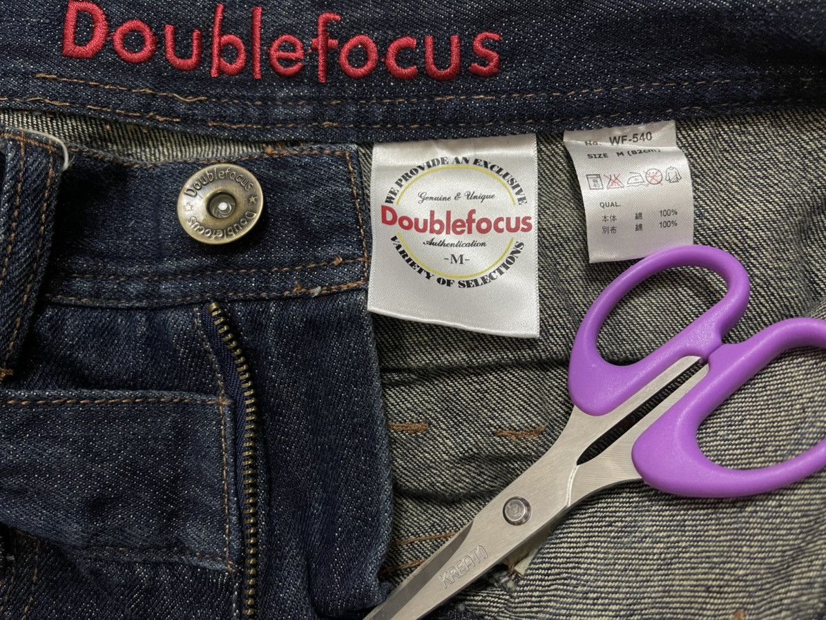 Designer × Japanese Brand Japanese Brand Double Focus Double Waist Denim Pants Size US 30 / EU 46 - 4 Thumbnail