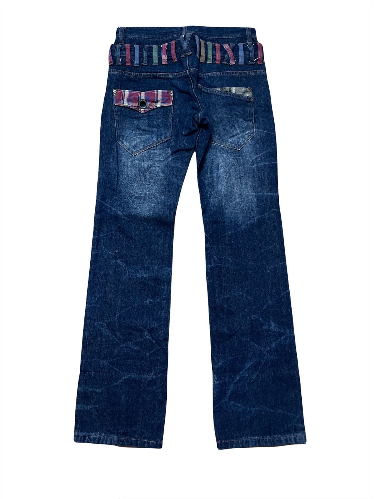Designer × Japanese Brand Japanese Brand Double Focus Double Waist Denim Pants Size US 30 / EU 46 - 2 Thumbnail