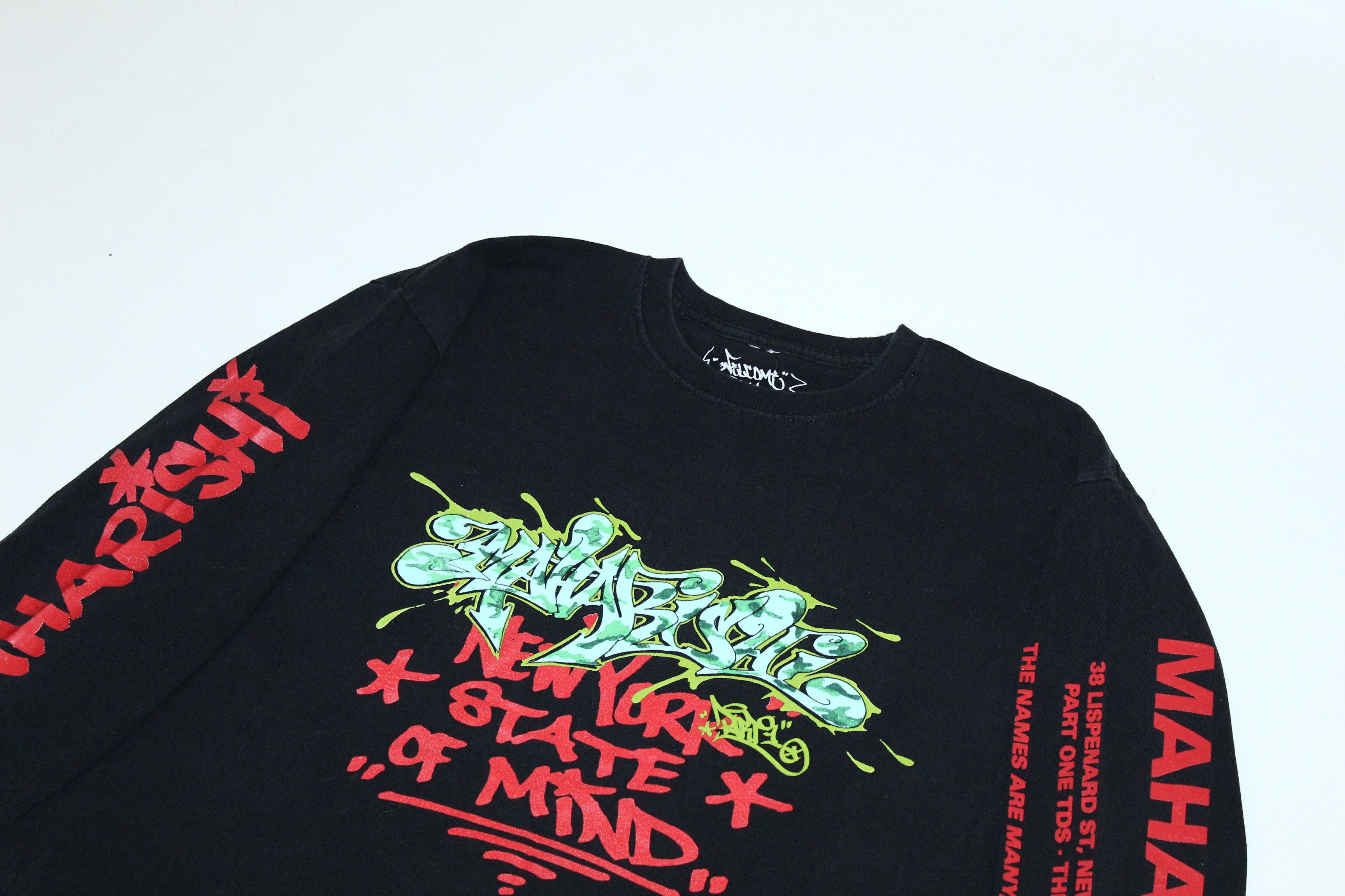 Maharishi RARE💥Maharishi x Part One NY Graffiti L/S T-shirt Size US M / EU 48-50 / 2 - 2 Thumbnail