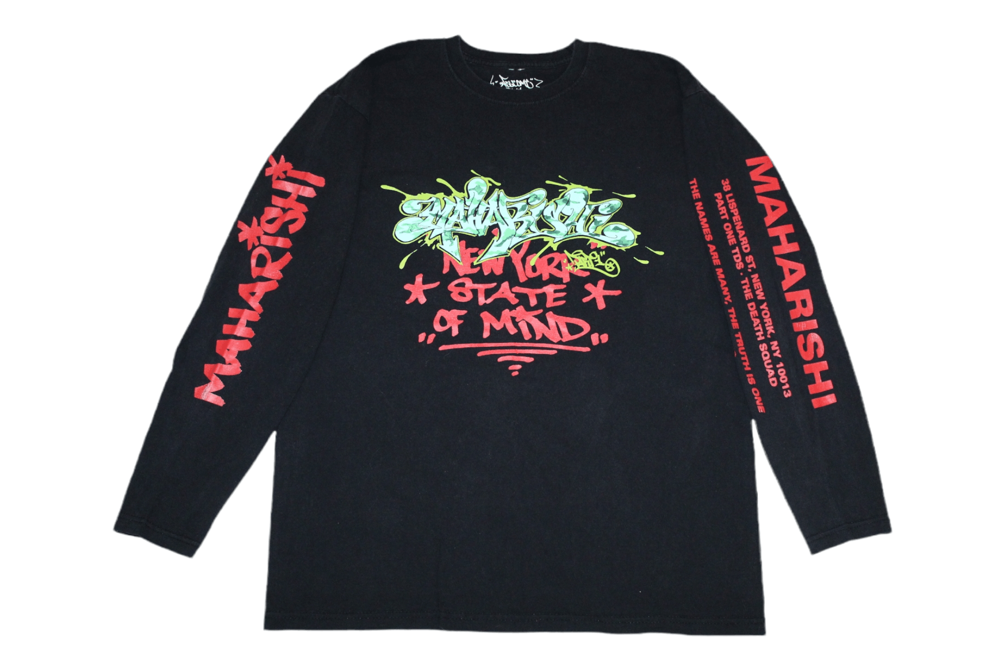 Maharishi RARE💥Maharishi x Part One NY Graffiti L/S T-shirt Size US M / EU 48-50 / 2 - 1 Thumbnail