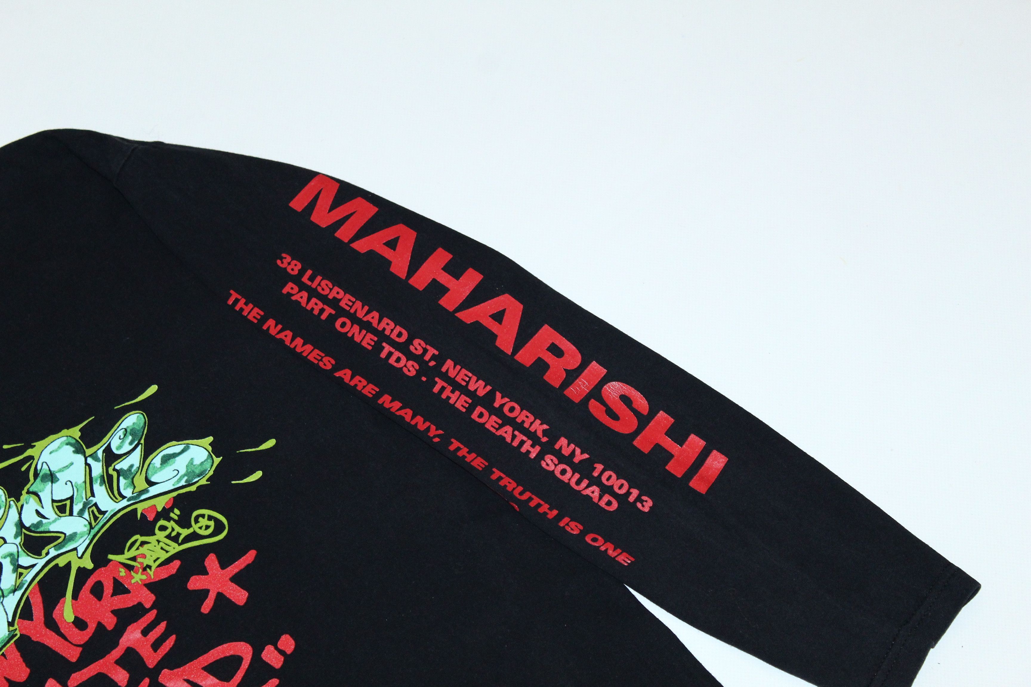 Maharishi RARE💥Maharishi x Part One NY Graffiti L/S T-shirt Size US M / EU 48-50 / 2 - 3 Thumbnail