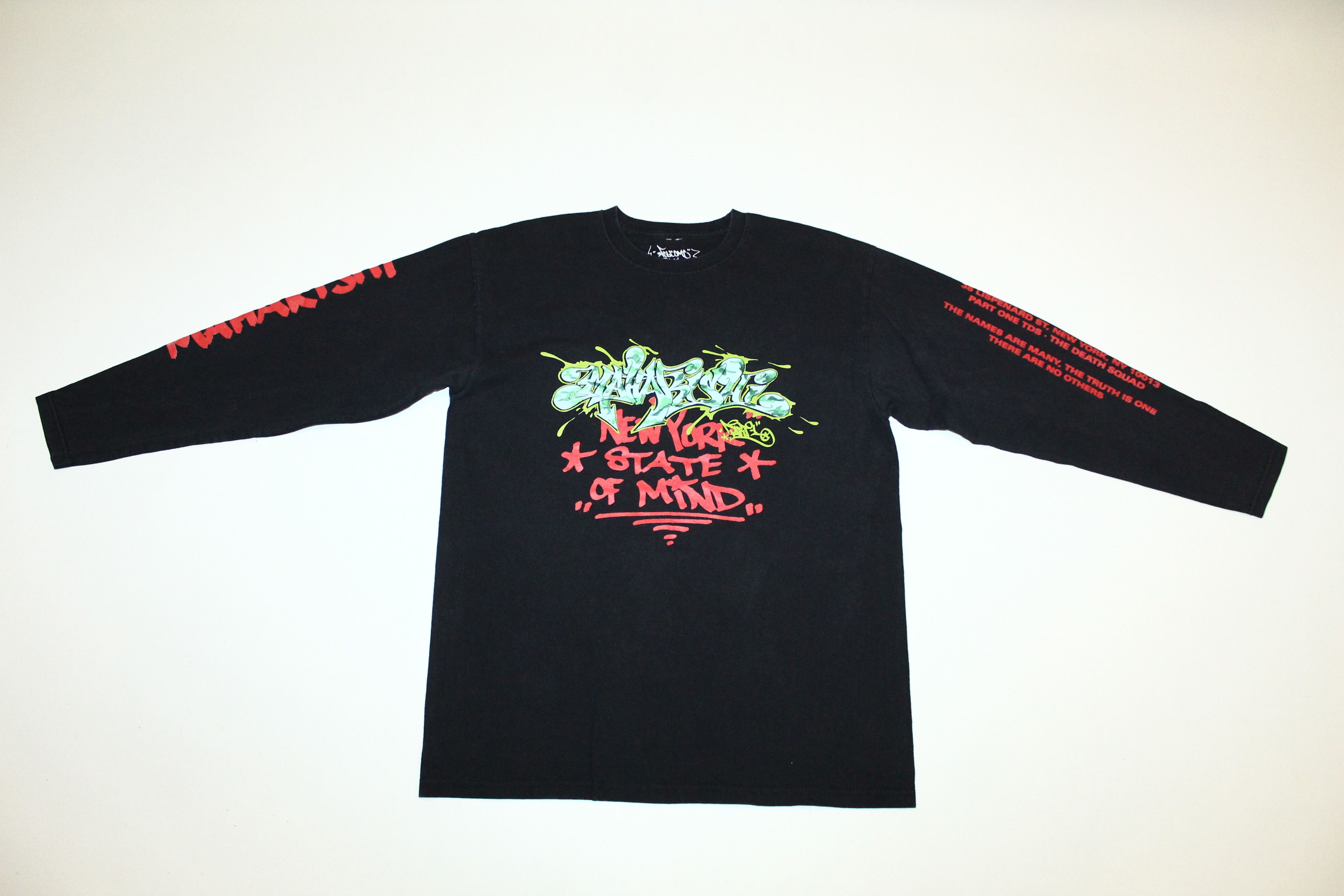 Maharishi RARE💥Maharishi x Part One NY Graffiti L/S T-shirt Size US M / EU 48-50 / 2 - 6 Thumbnail