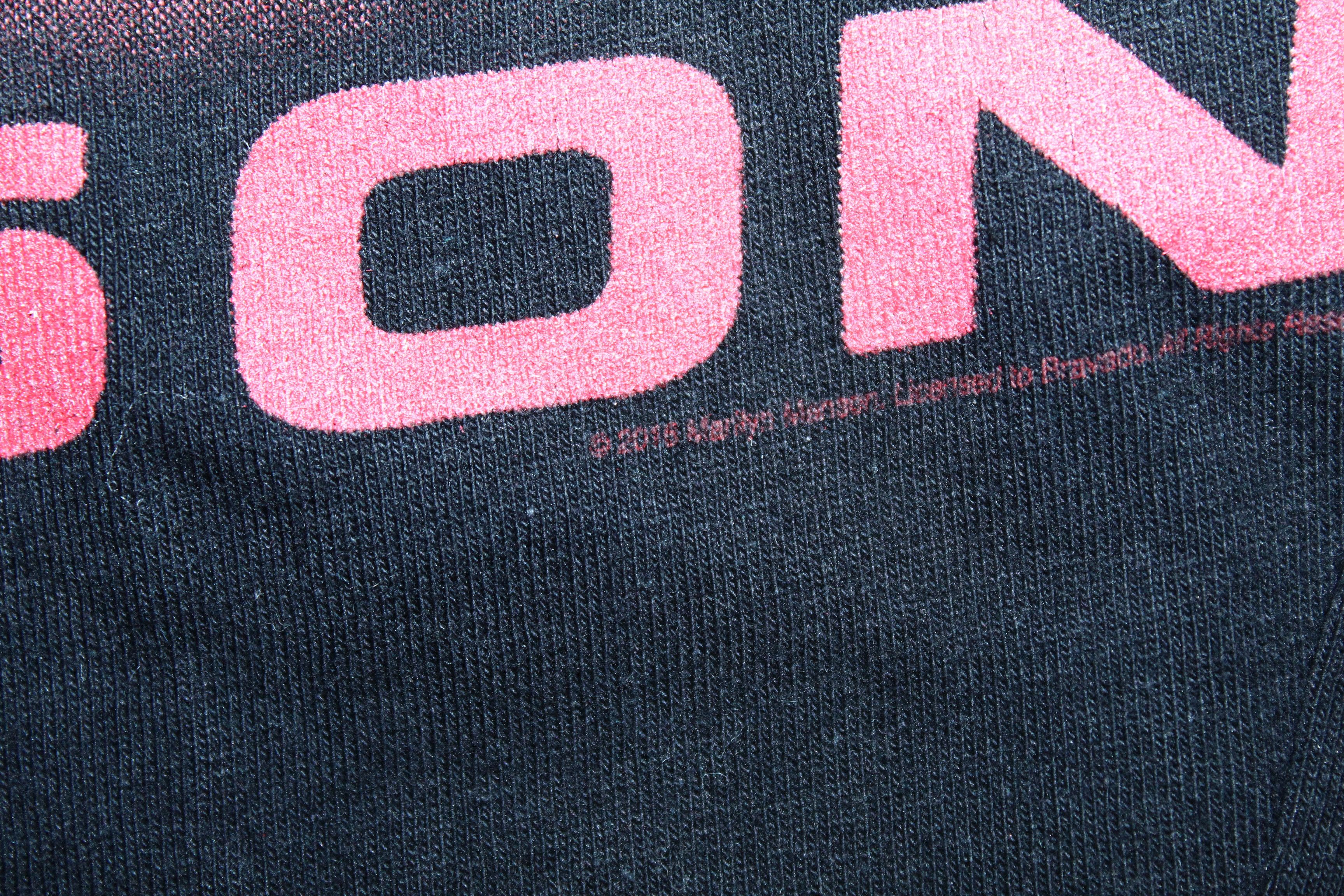 Marilyn Manson Marilyn Manson Graphic L/S T-shirt Size US M / EU 48-50 / 2 - 3 Thumbnail