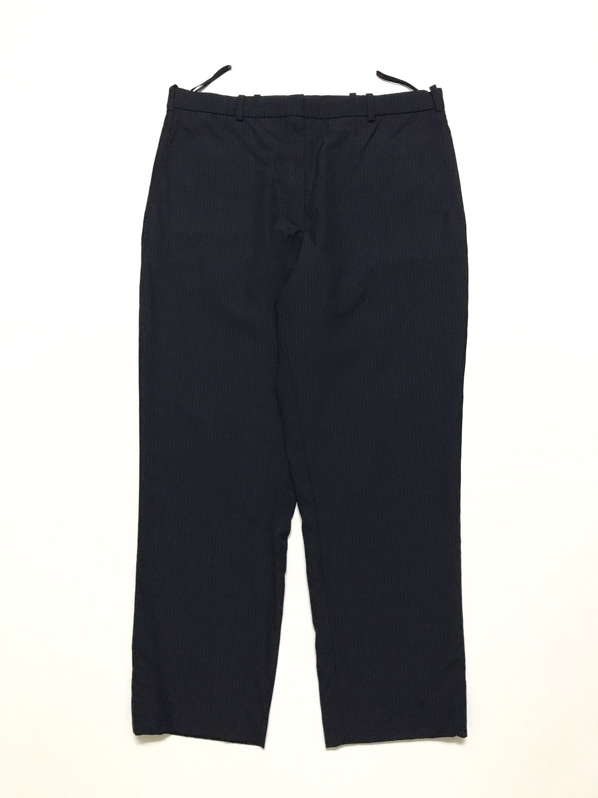 Hermes × Maison Margiela Hermès Martin Margiela Pinstripe Trousers Pants Size 30" / US 8 / IT 44 - 1 Thumbnail