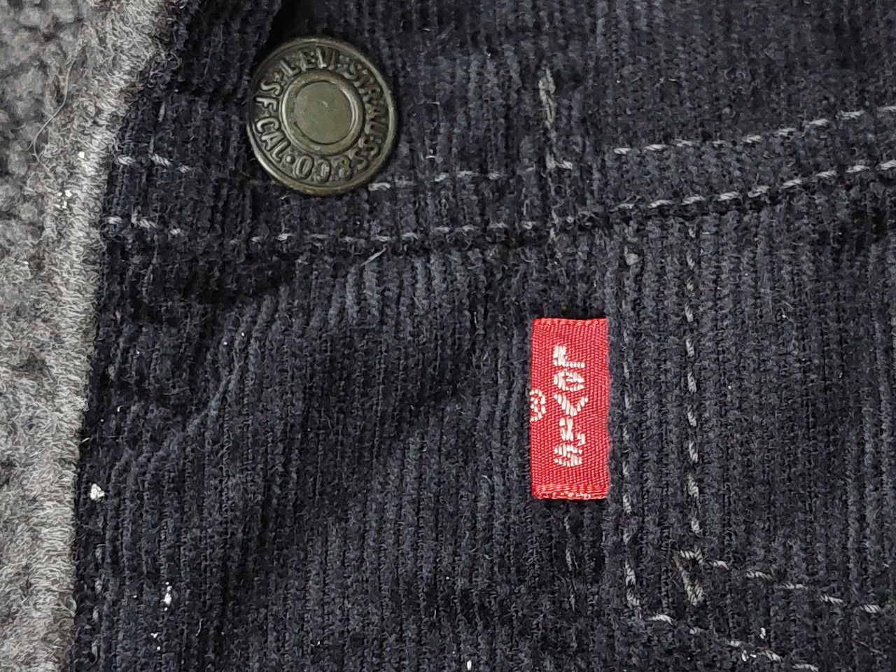 Levi's Made & Crafted × Vintage Grails Fur Levis Corduroy Denim Jacket Size US M / EU 48-50 / 2 - 9 Thumbnail