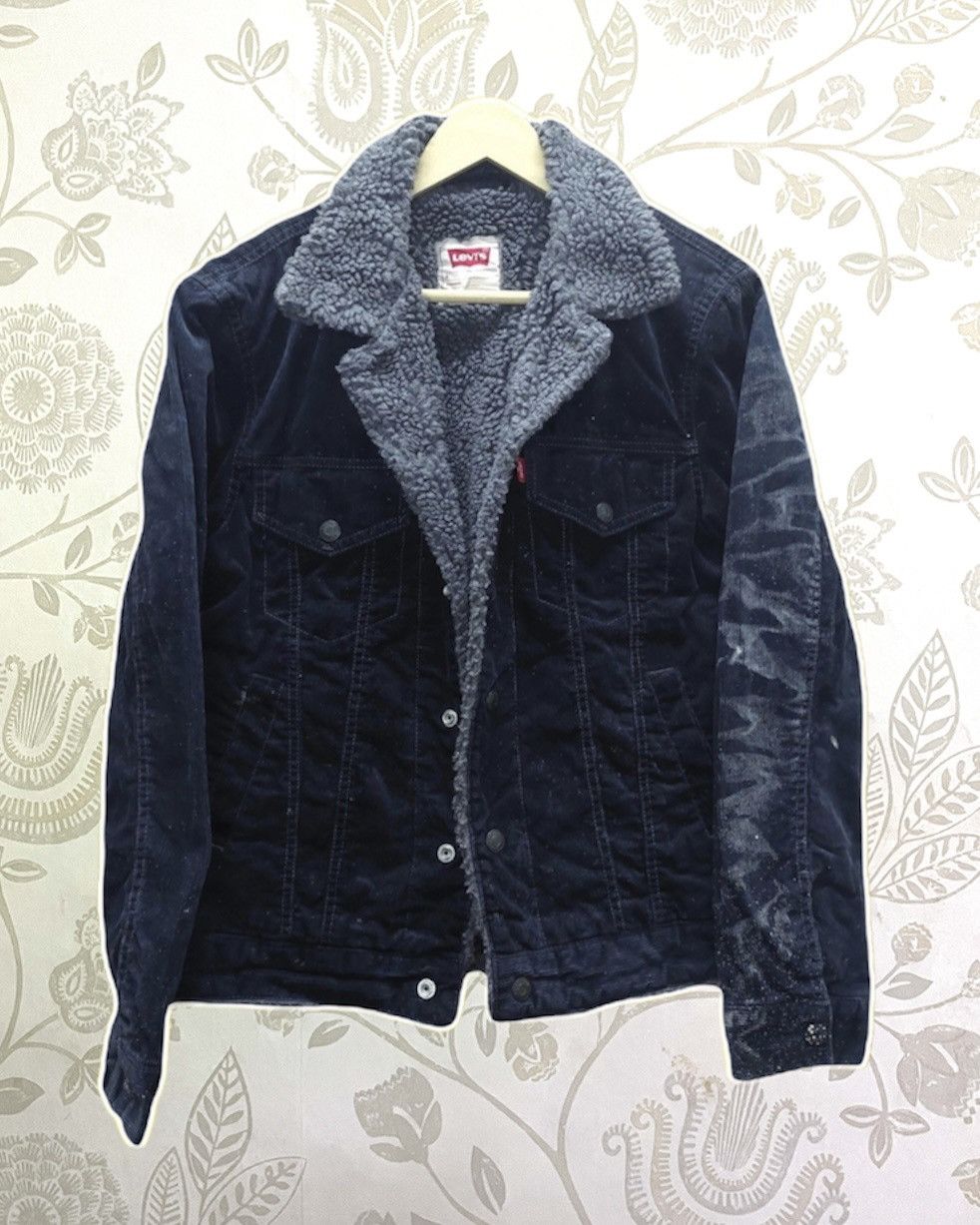Levi's Made & Crafted × Vintage Grails Fur Levis Corduroy Denim Jacket Size US M / EU 48-50 / 2 - 1 Thumbnail