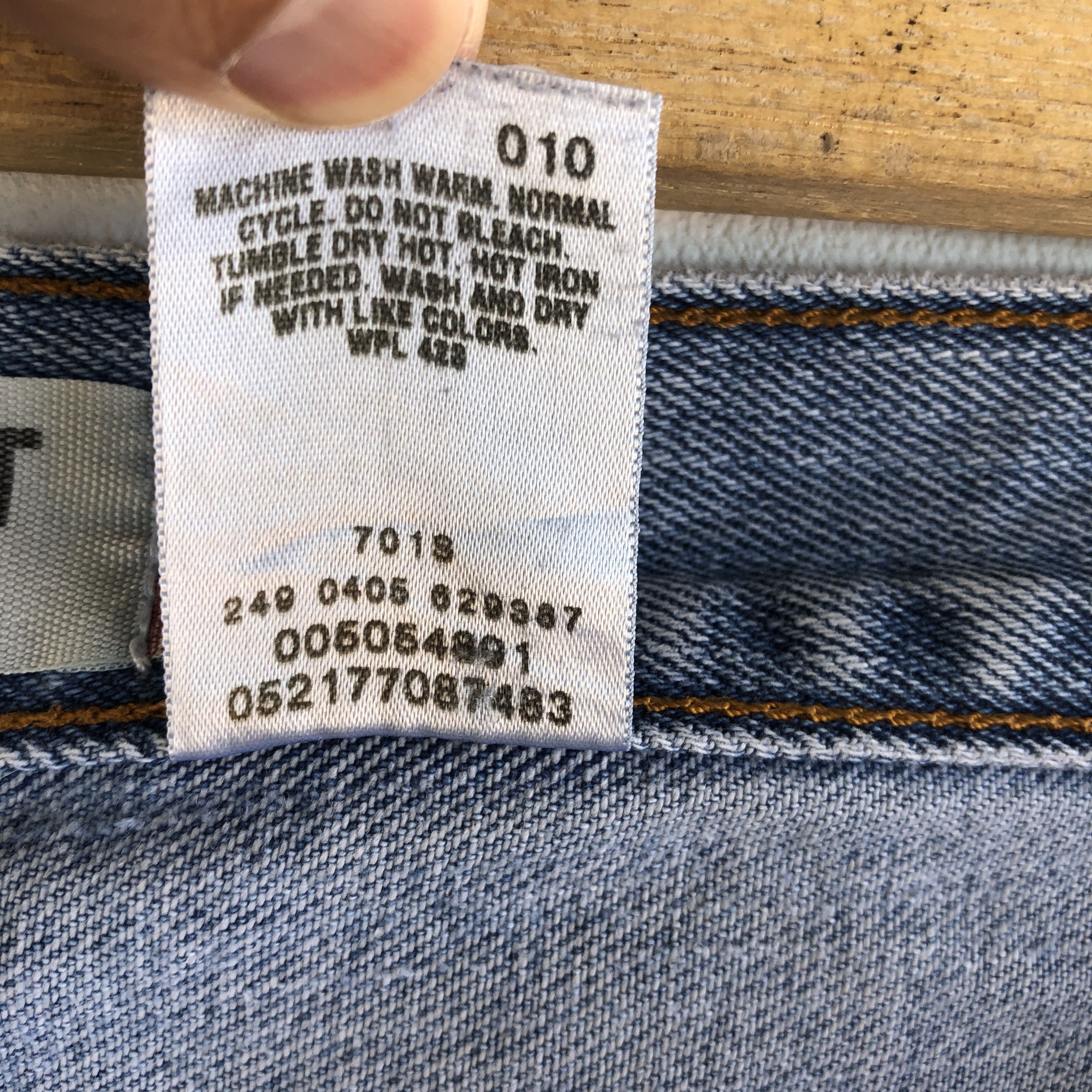 Levi's Vintage Levis Sun Faded Jeans Distressed Levi's 505 Denim Size US 32 / EU 48 - 10 Thumbnail