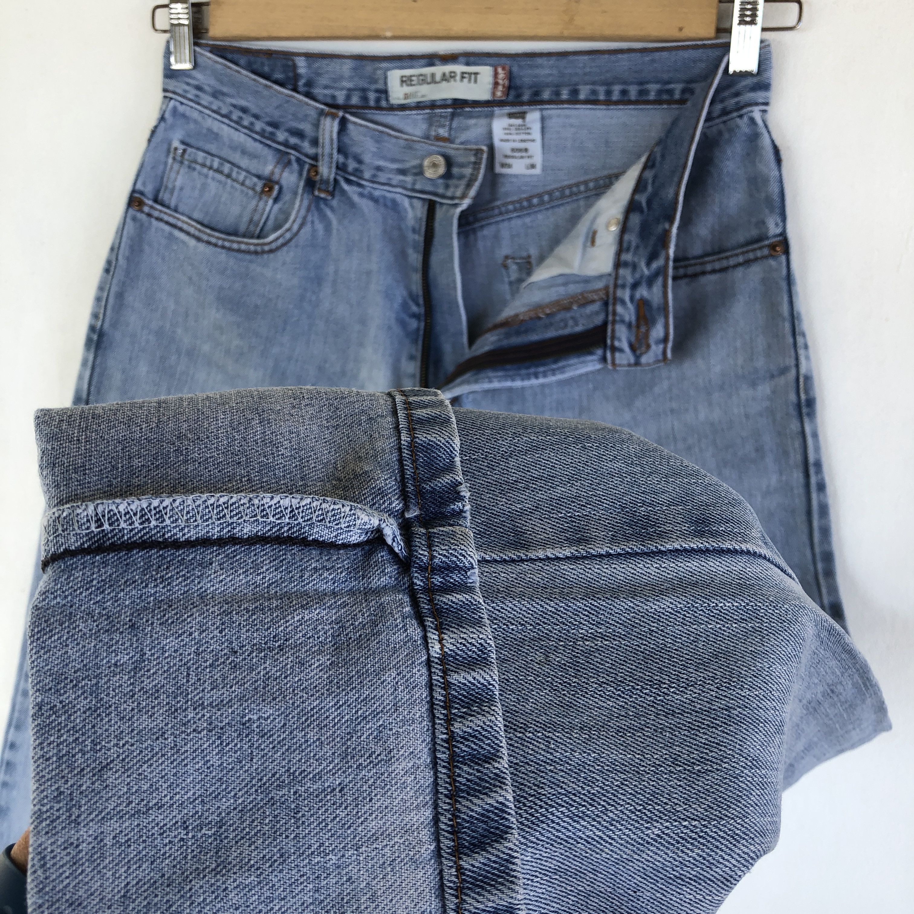 Levi's Vintage Levis Sun Faded Jeans Distressed Levi's 505 Denim Size US 32 / EU 48 - 8 Thumbnail