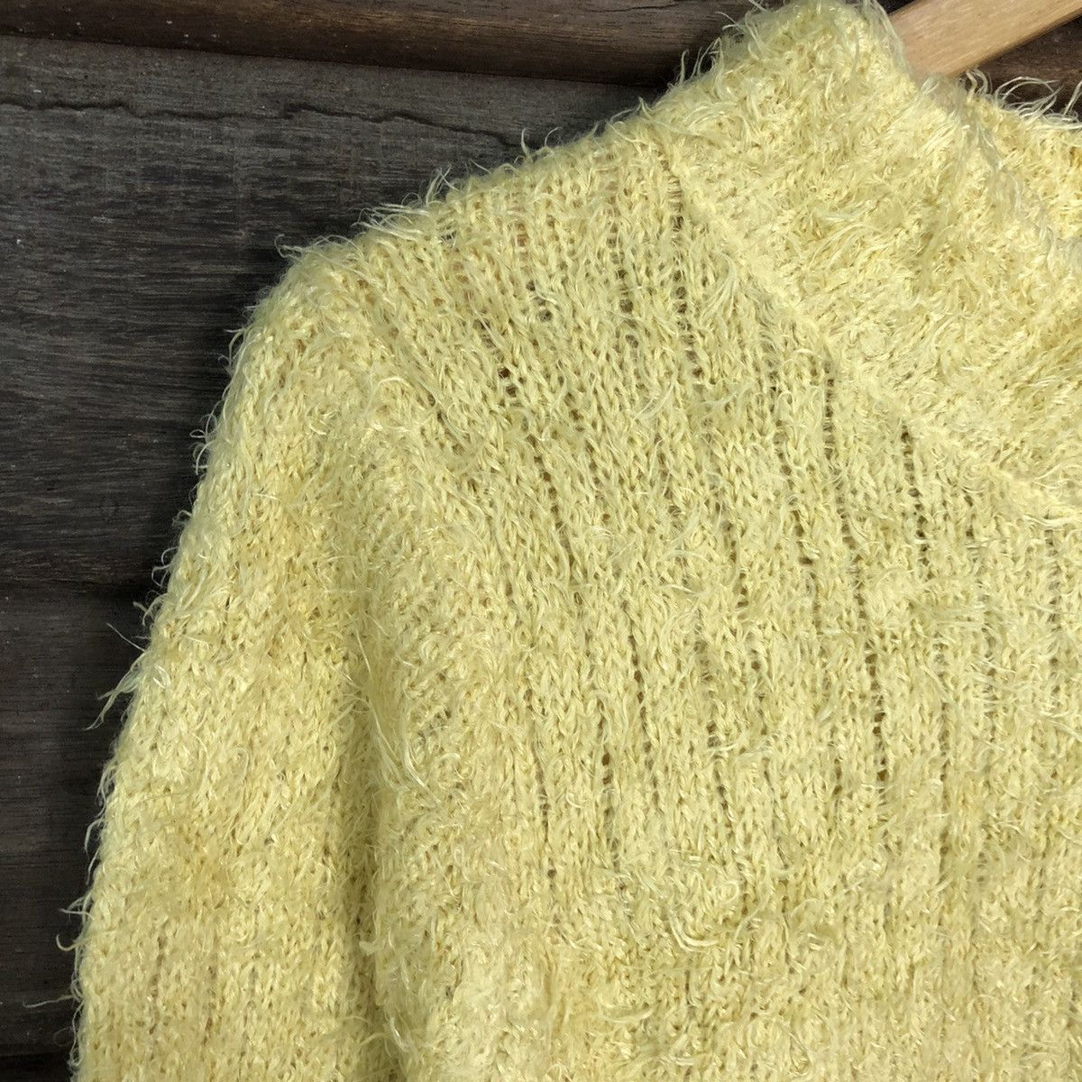 Homespun Knitwear Chocol Raffine Shag Shaggy Fur Mohair Knitwear #6962 Size S / US 4 / IT 40 - 6 Thumbnail