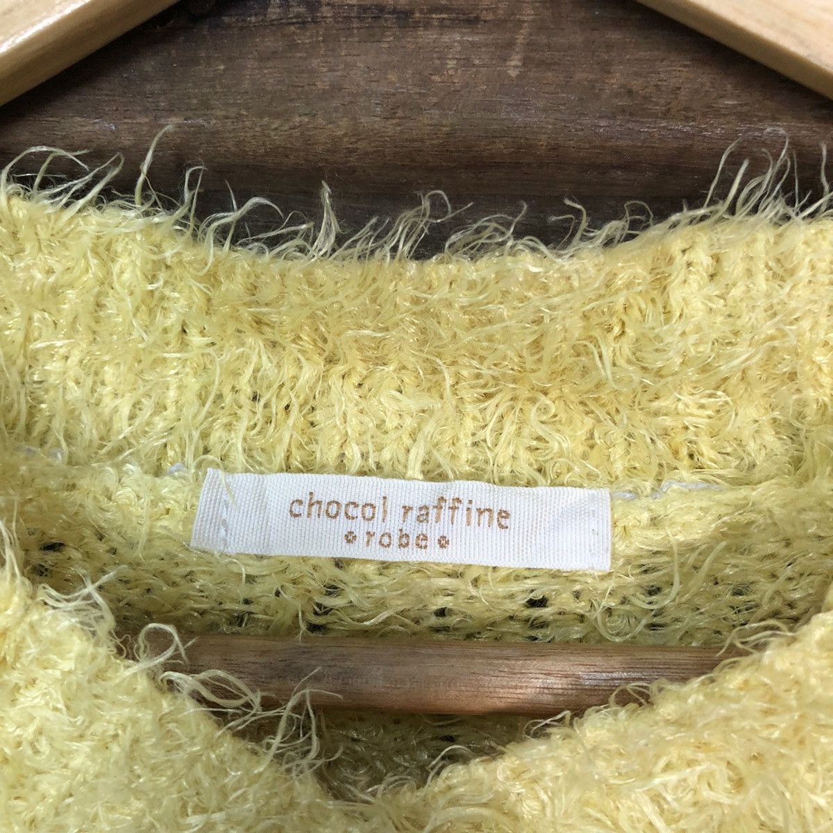 Homespun Knitwear Chocol Raffine Shag Shaggy Fur Mohair Knitwear #6962 Size S / US 4 / IT 40 - 7 Thumbnail