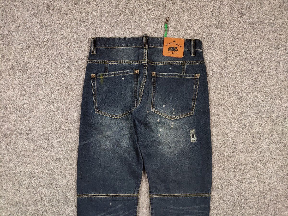 Dsquared2 Authentic Dsquared2 Asymmetric Jeans Distressed Blue Denim Size US 30 / EU 46 - 18 Thumbnail