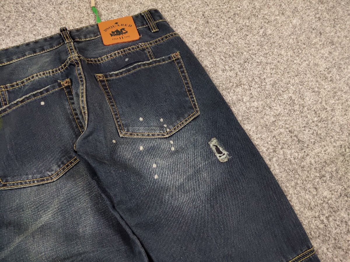 Dsquared2 Authentic Dsquared2 Asymmetric Jeans Distressed Blue Denim Size US 30 / EU 46 - 20 Thumbnail