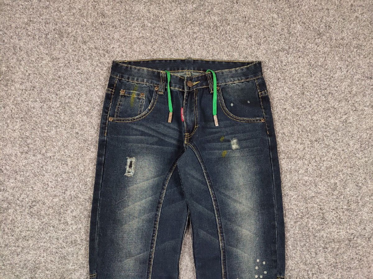 Dsquared2 Authentic Dsquared2 Asymmetric Jeans Distressed Blue Denim Size US 30 / EU 46 - 6 Thumbnail