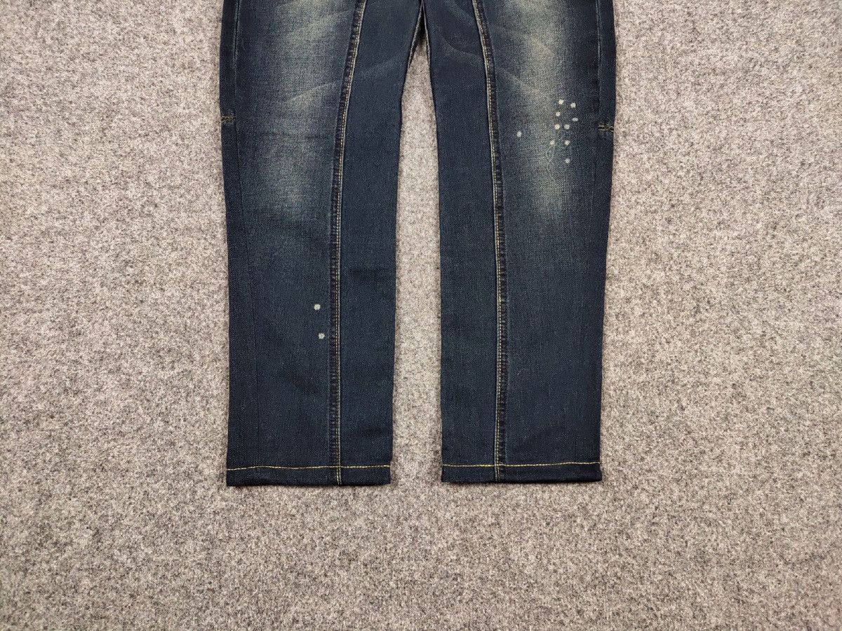 Dsquared2 Authentic Dsquared2 Asymmetric Jeans Distressed Blue Denim Size US 30 / EU 46 - 7 Thumbnail