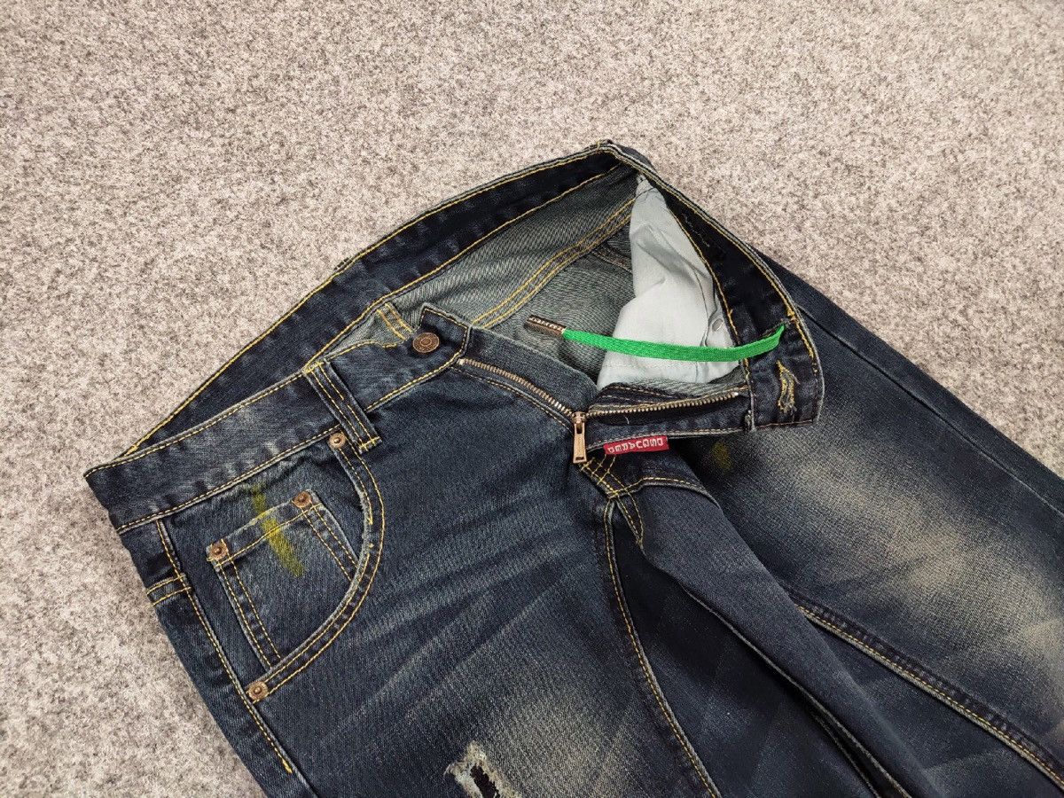 Dsquared2 Authentic Dsquared2 Asymmetric Jeans Distressed Blue Denim Size US 30 / EU 46 - 14 Thumbnail