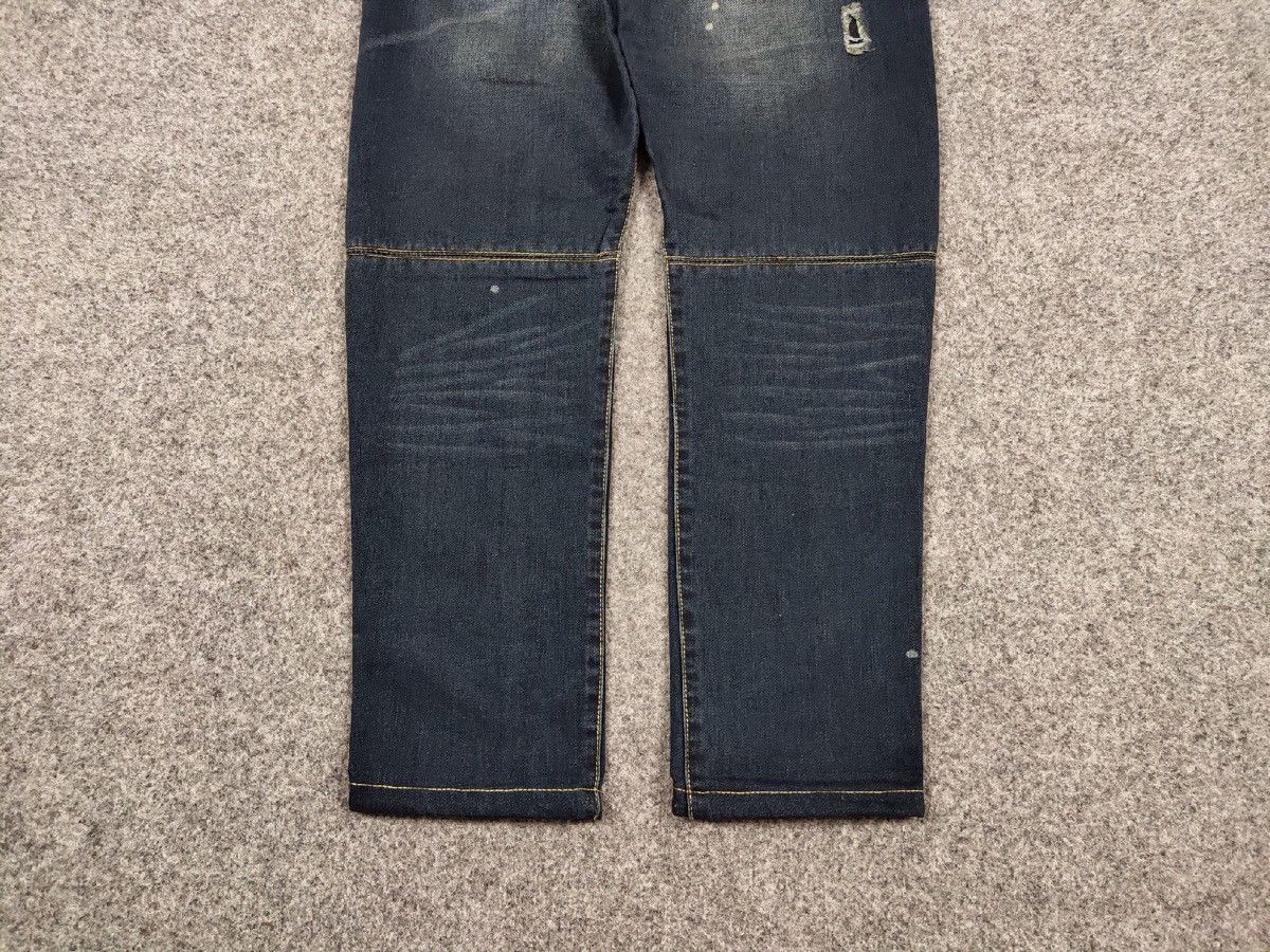 Dsquared2 Authentic Dsquared2 Asymmetric Jeans Distressed Blue Denim Size US 30 / EU 46 - 19 Thumbnail