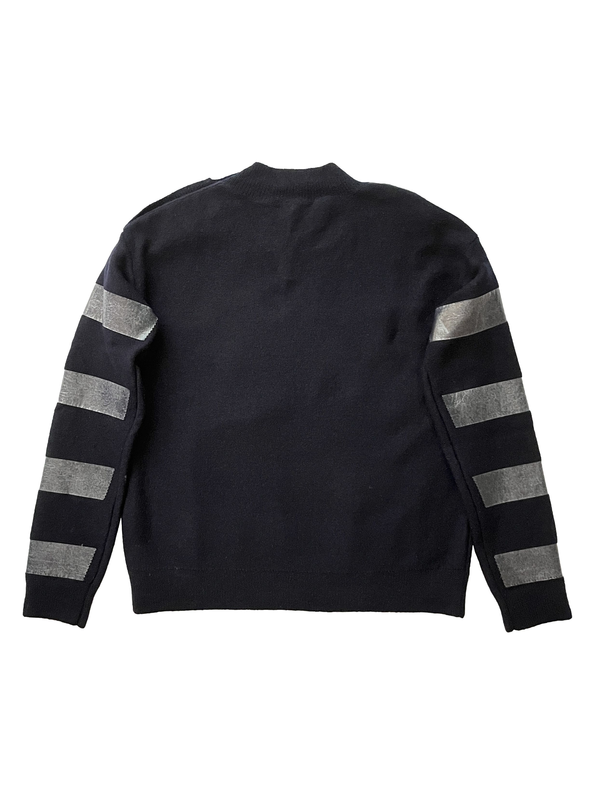Maison Margiela ⚡️QUICK SALE⚡️2014 Maison Margiela Navy and Silver Knit Size US S / EU 44-46 / 1 - 2 Thumbnail