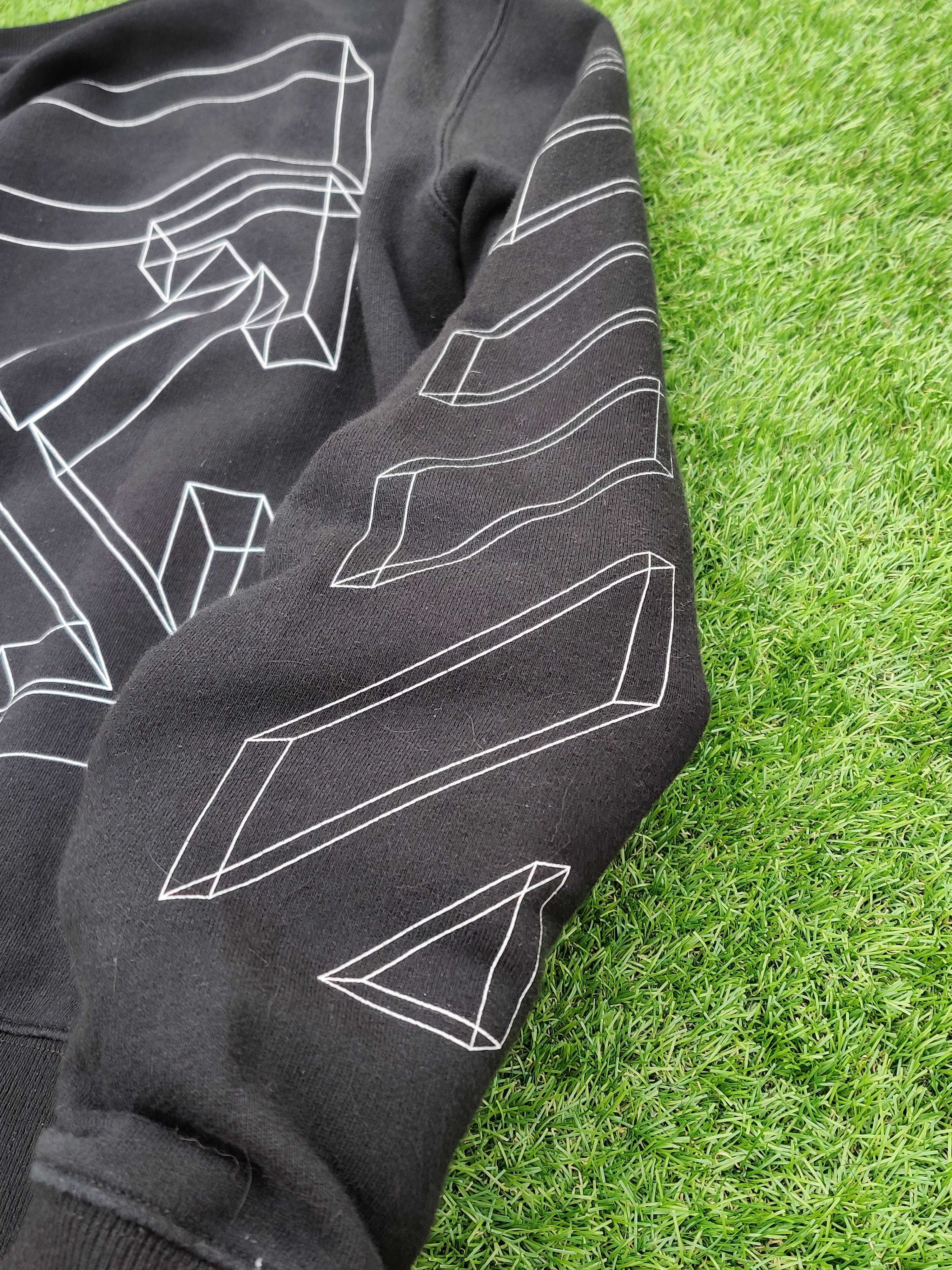 Off-White 3D Stencil Arrows Sweatshirt Size US M / EU 48-50 / 2 - 5 Thumbnail