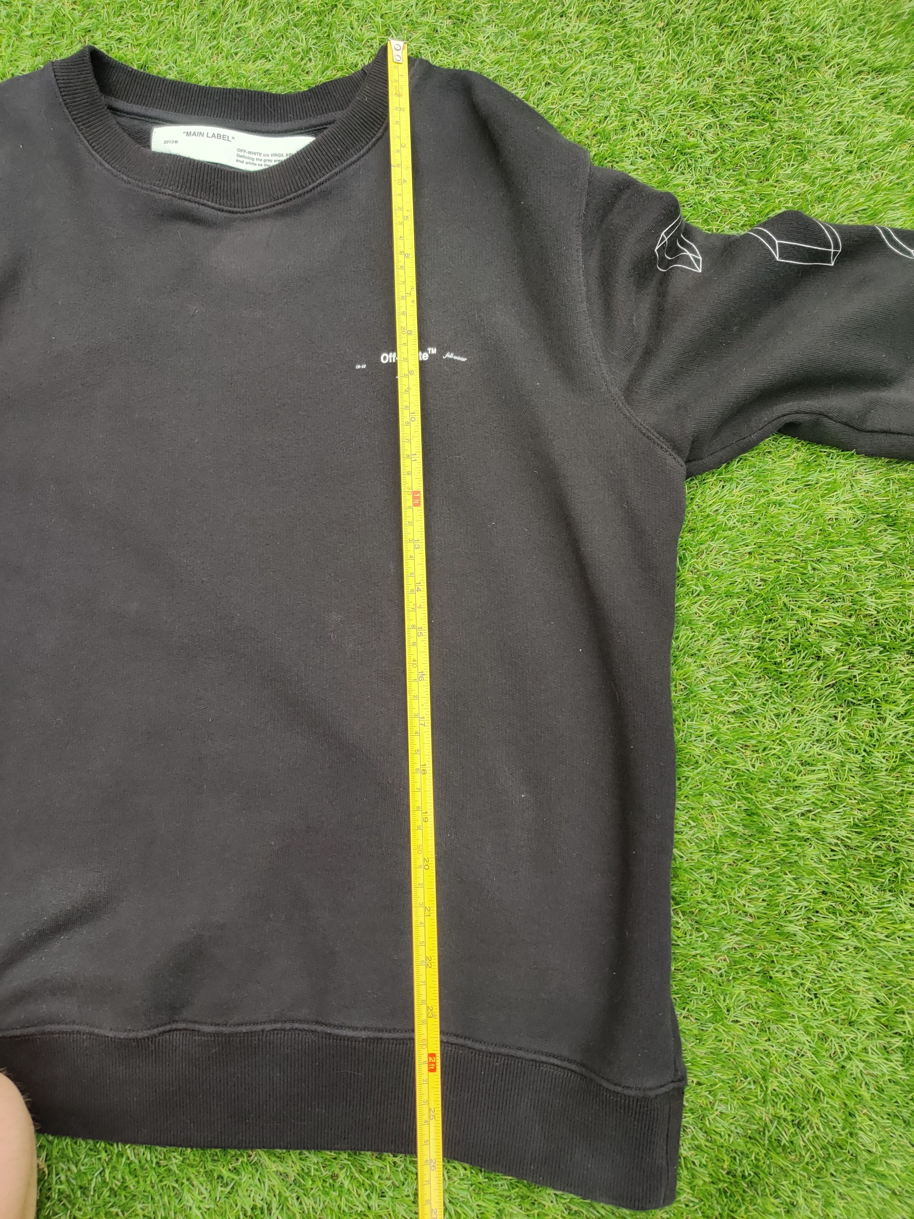 Off-White 3D Stencil Arrows Sweatshirt Size US M / EU 48-50 / 2 - 10 Thumbnail
