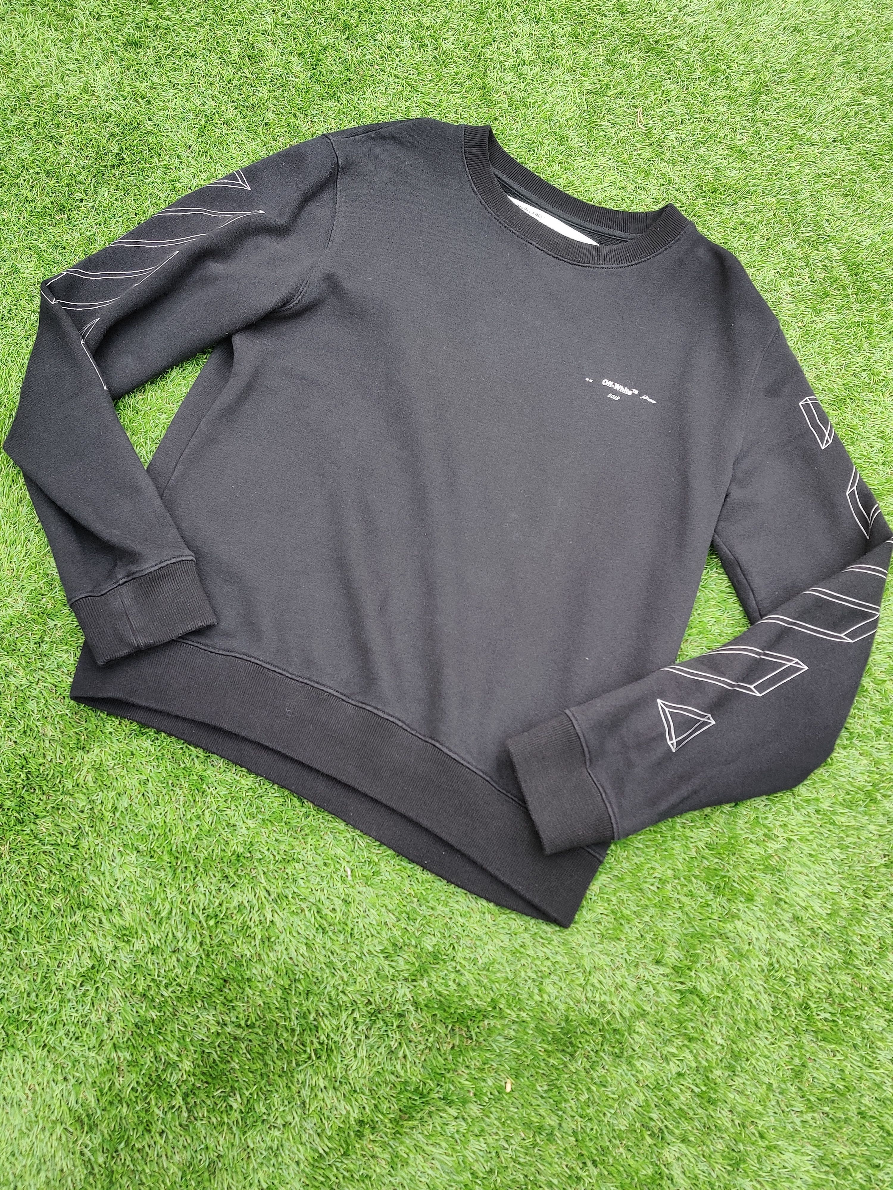 Off-White 3D Stencil Arrows Sweatshirt Size US M / EU 48-50 / 2 - 3 Thumbnail
