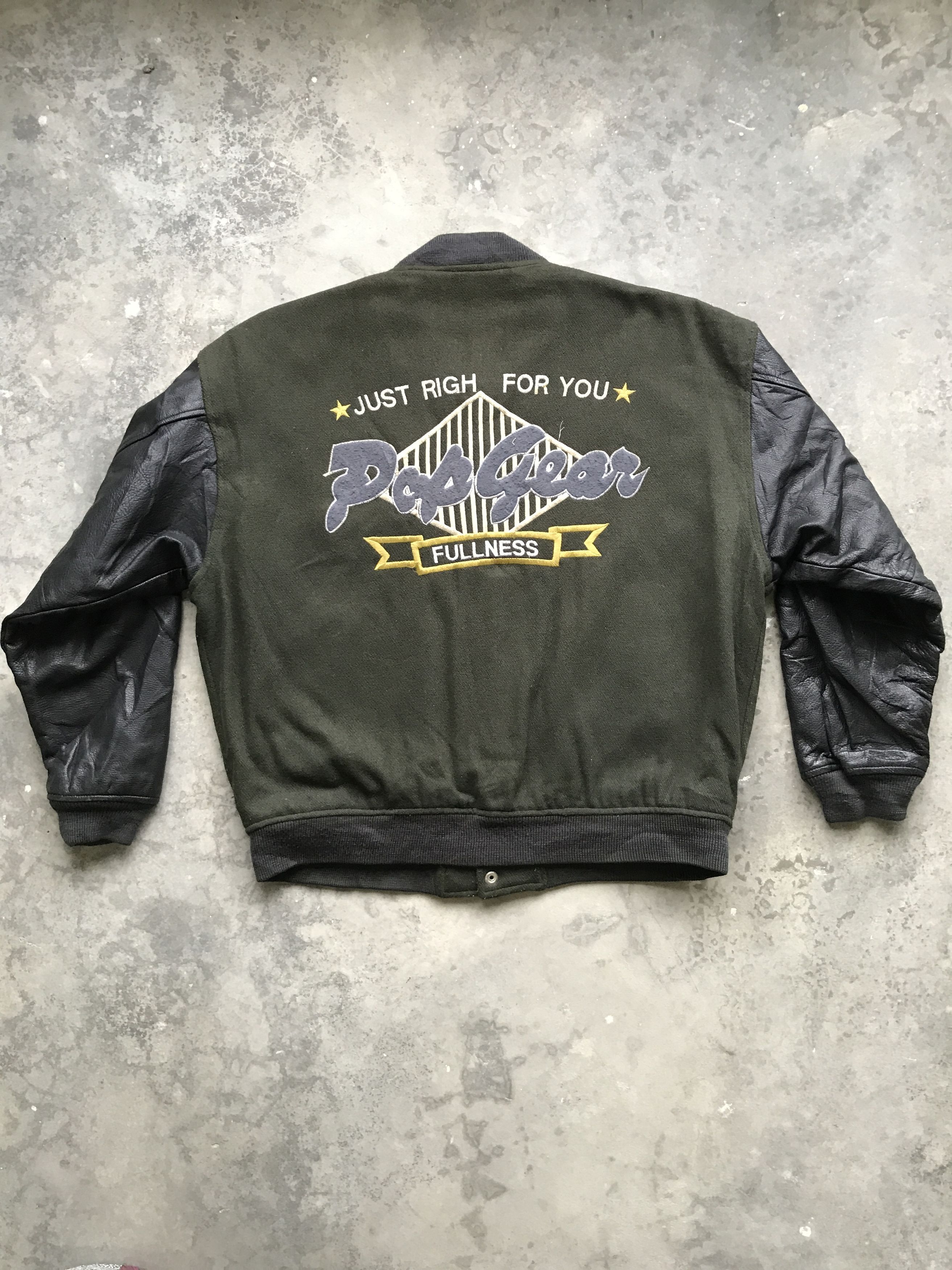 Vintage VJ7 Vintage POP GEAR Varsity Jacket Size US XL / EU 56 / 4 - 6 Thumbnail