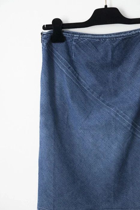 Helmut Lang 1998 blue denim skirt Size 30" / US 8 / IT 44 - 4 Thumbnail