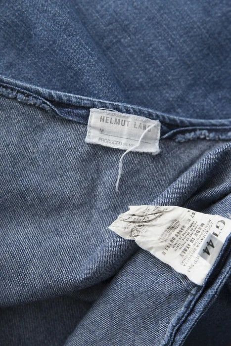Helmut Lang 1998 blue denim skirt Size 30" / US 8 / IT 44 - 5 Thumbnail