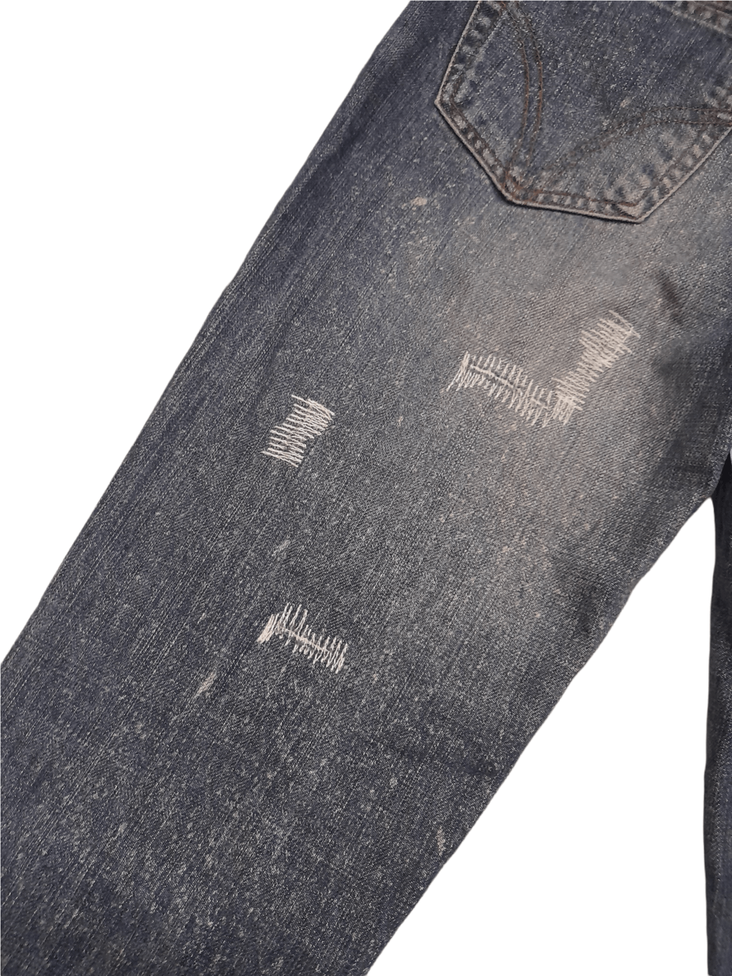 Dolce & Gabbana Dolce & Gabbana Distressed Denim (E332) W27 Size US 27 - 4 Thumbnail
