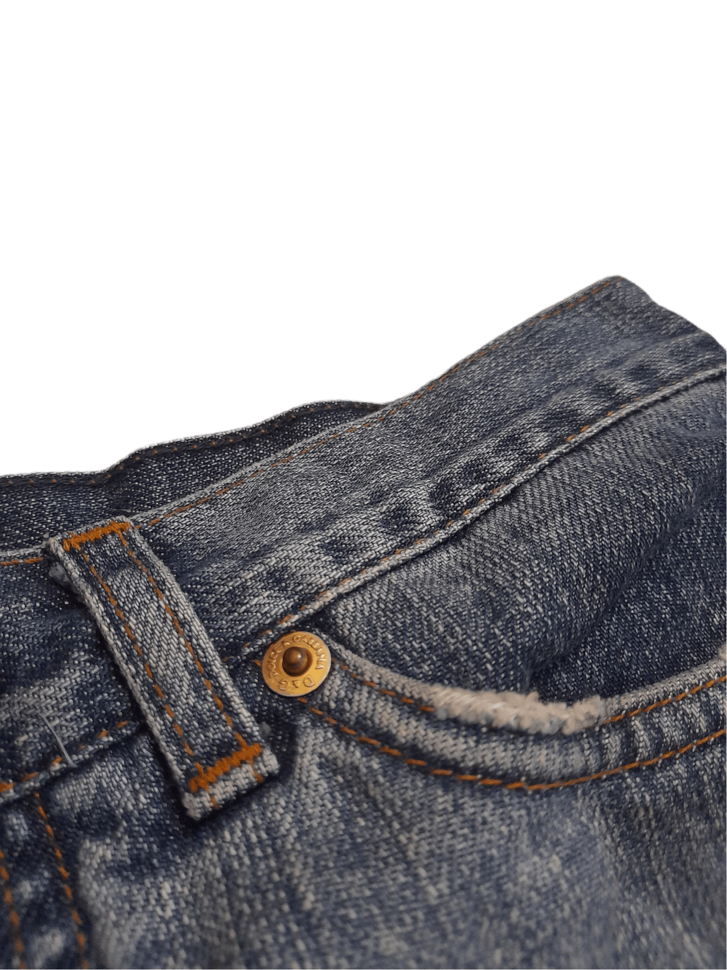 Dolce & Gabbana Dolce & Gabbana Distressed Denim (E332) W27 Size US 27 - 10 Thumbnail