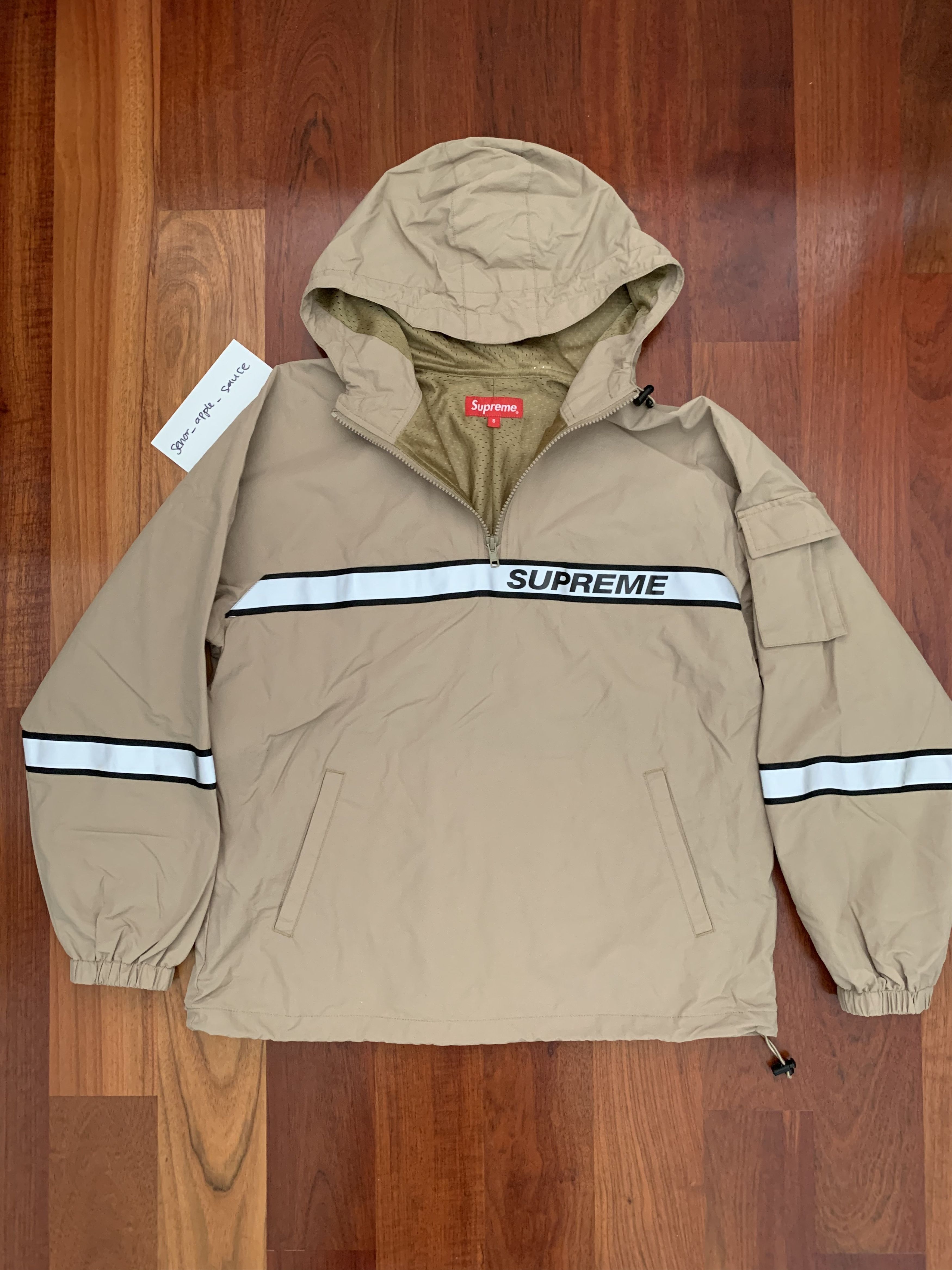 Reflective Taping Hooded Pullover SS18