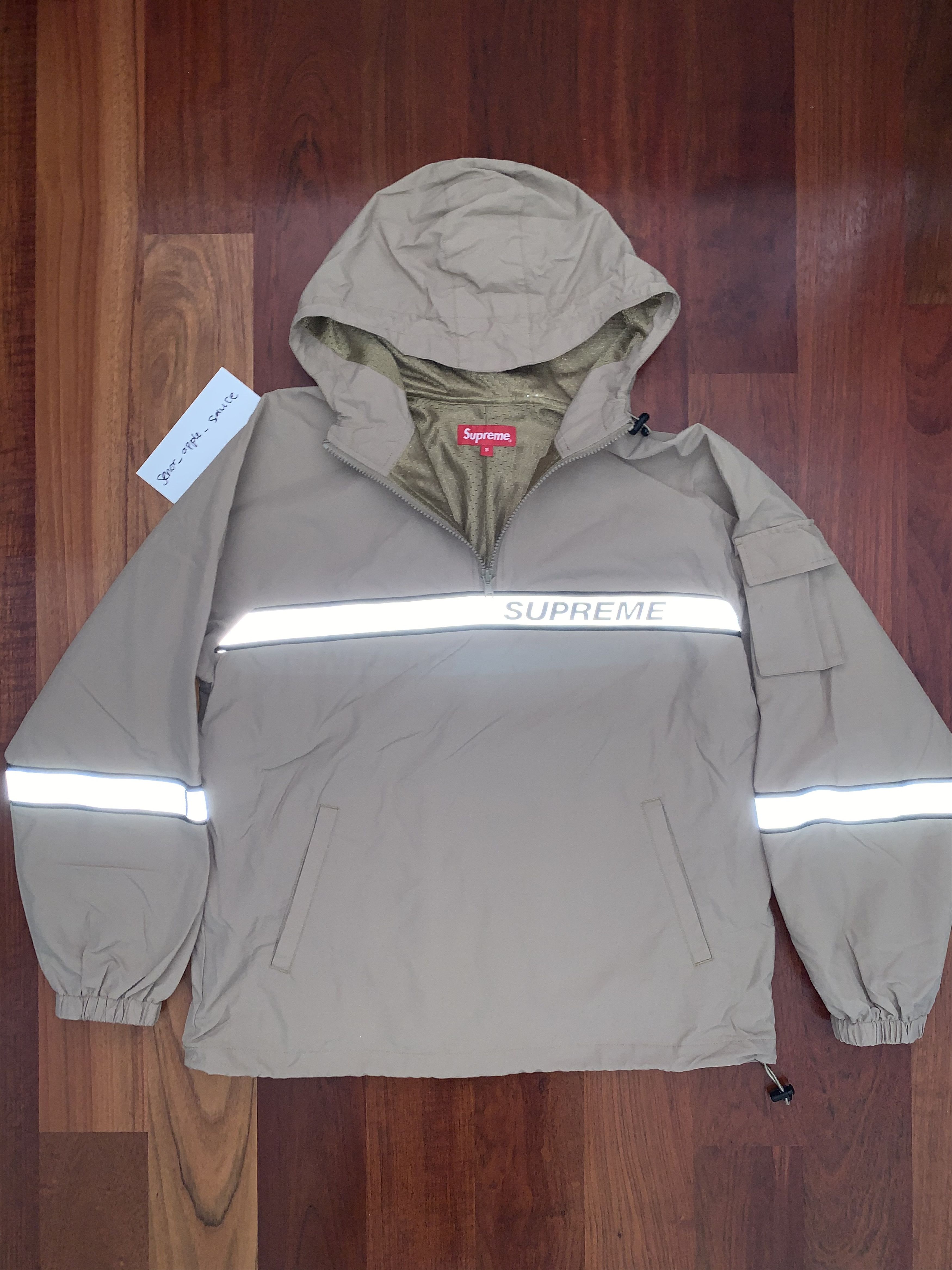 Reflective Taping Hooded Pullover SS18