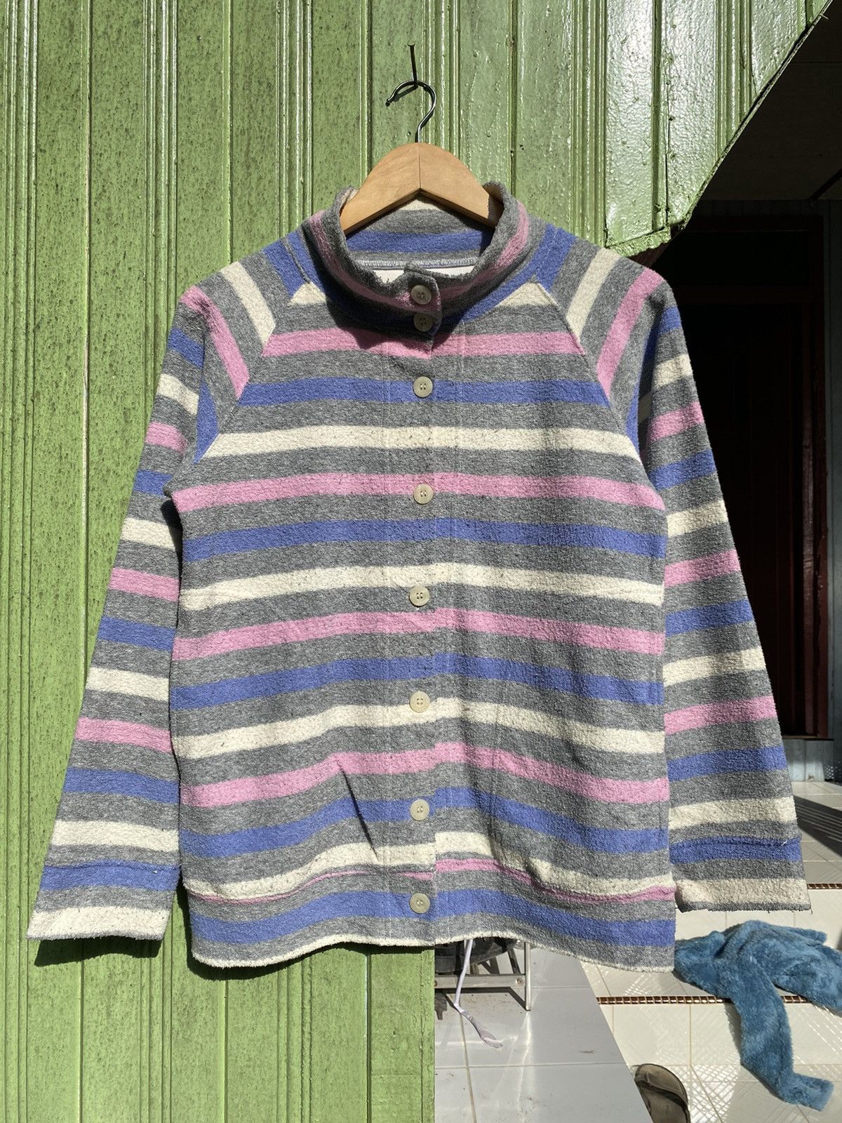 TSUMORI CHISATO SLEEP FLEECE BUTTON SWEATER 28ZZK