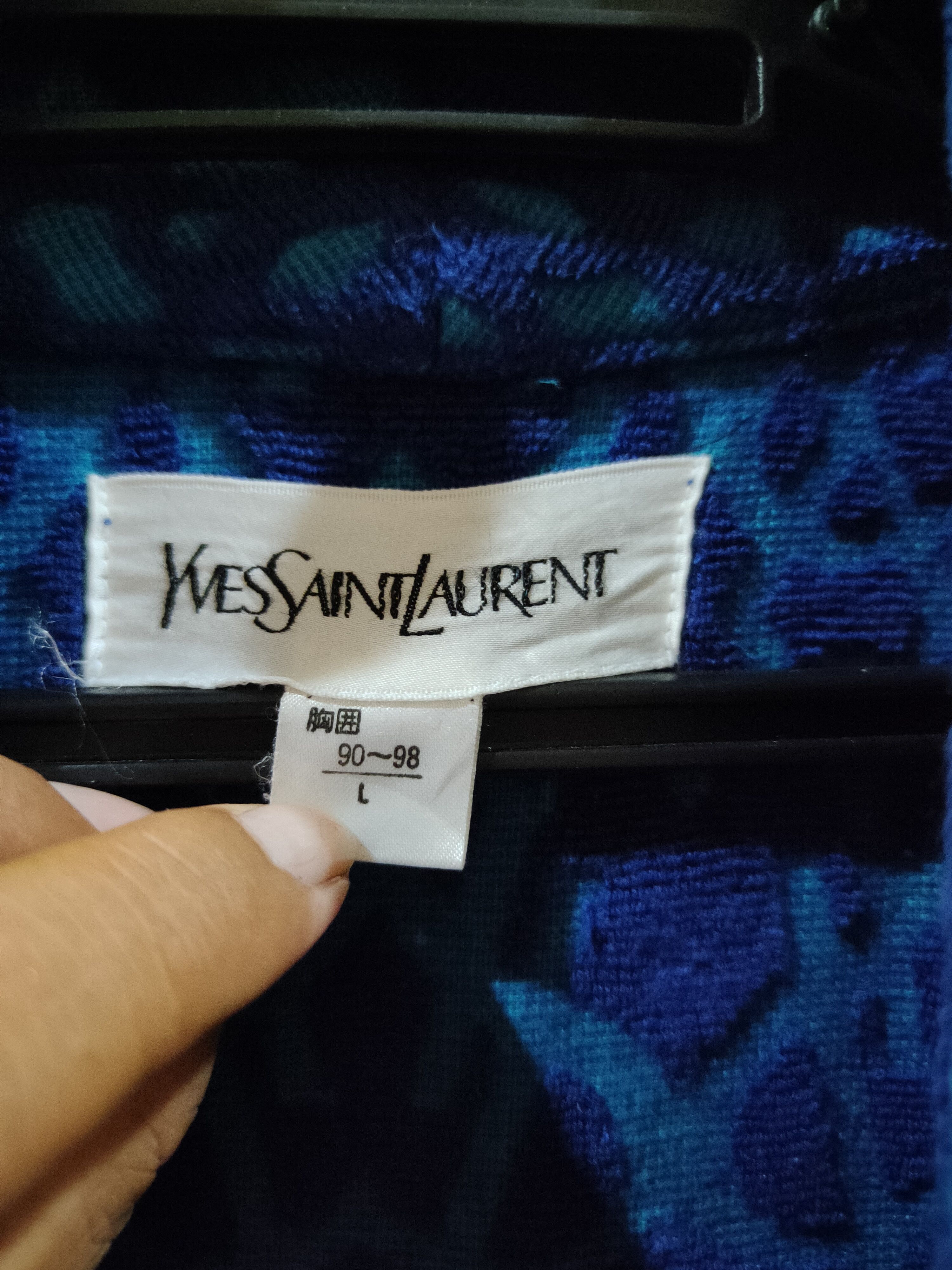 Vintage × Yves Saint Laurent Vintage YSL Robe Size US L / EU 52-54 / 3 - 8 Thumbnail