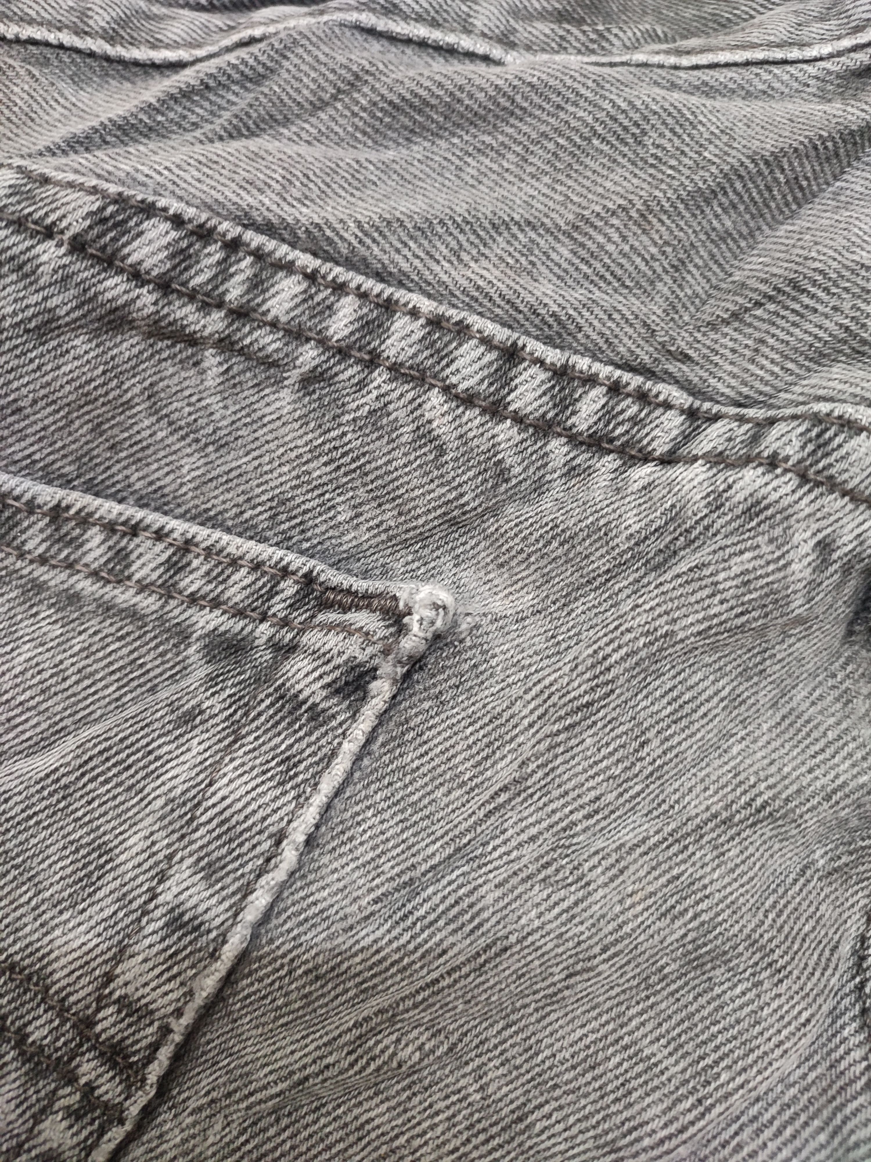 Levi's × Vintage 💥Rare Distressed levis 550 Black Short Pants Size US 34 / EU 50 - 6 Thumbnail