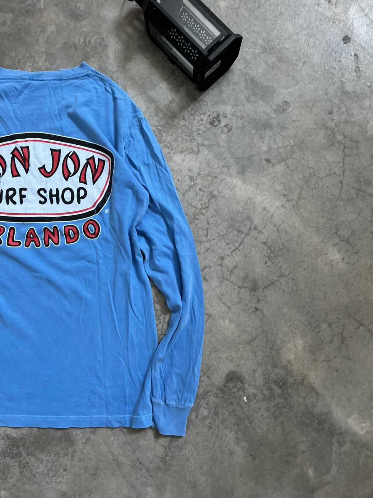 Ron Jon Surf Shop × Vintage Vintage 90s 🖤 RON JON ORLANDO Surf Crewneck Sweatshirt Size US S / EU 44-46 / 1 - 8 Thumbnail
