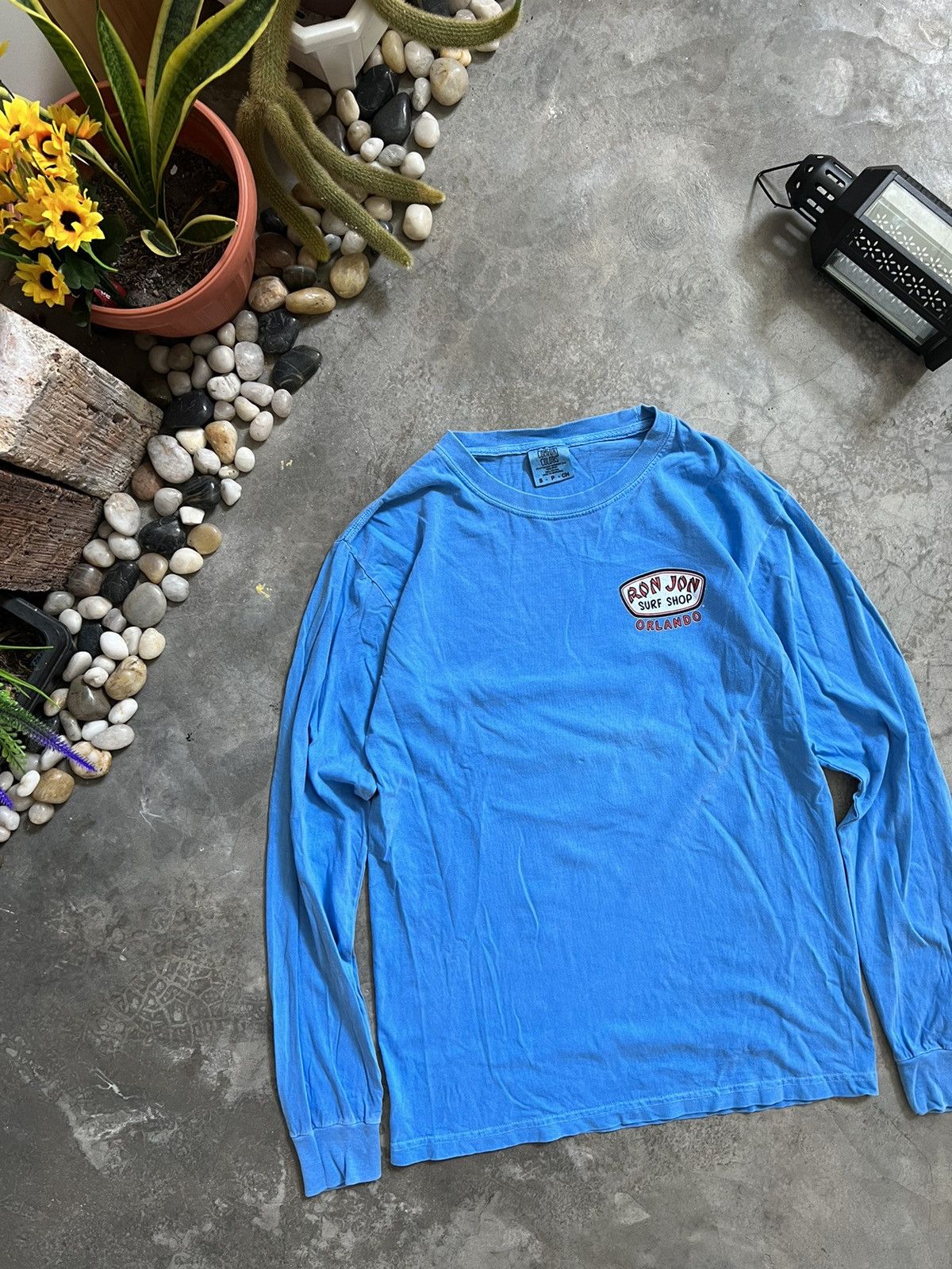 Ron Jon Surf Shop × Vintage Vintage 90s 🖤 RON JON ORLANDO Surf Crewneck Sweatshirt Size US S / EU 44-46 / 1 - 6 Thumbnail