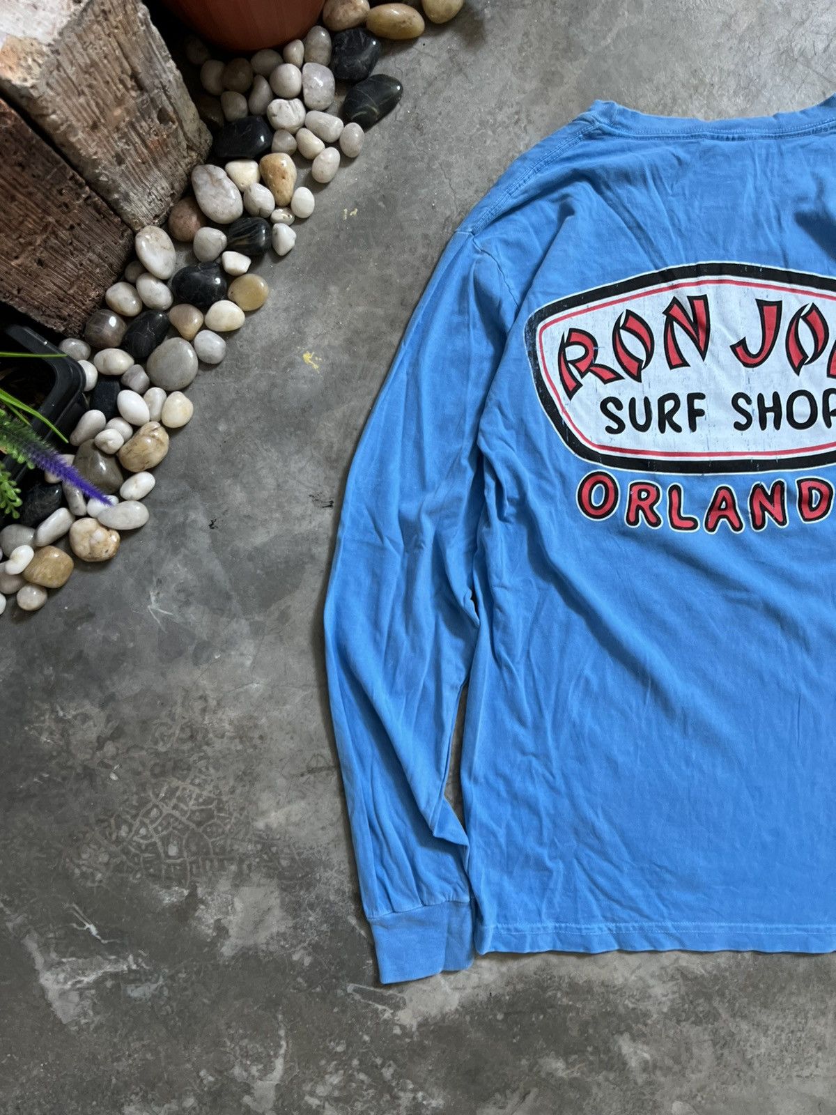 Ron Jon Surf Shop × Vintage Vintage 90s 🖤 RON JON ORLANDO Surf Crewneck Sweatshirt Size US S / EU 44-46 / 1 - 7 Thumbnail