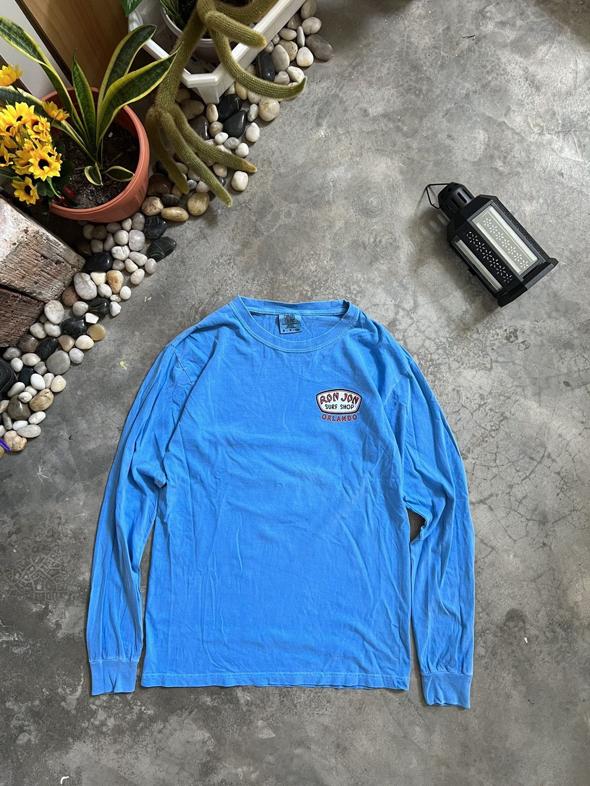 Ron Jon Surf Shop × Vintage Vintage 90s 🖤 RON JON ORLANDO Surf Crewneck Sweatshirt Size US S / EU 44-46 / 1 - 4 Thumbnail