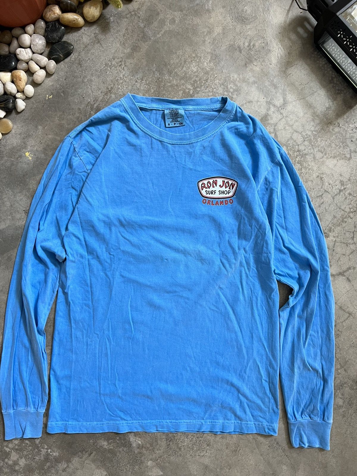 Ron Jon Surf Shop × Vintage Vintage 90s 🖤 RON JON ORLANDO Surf Crewneck Sweatshirt Size US S / EU 44-46 / 1 - 5 Thumbnail